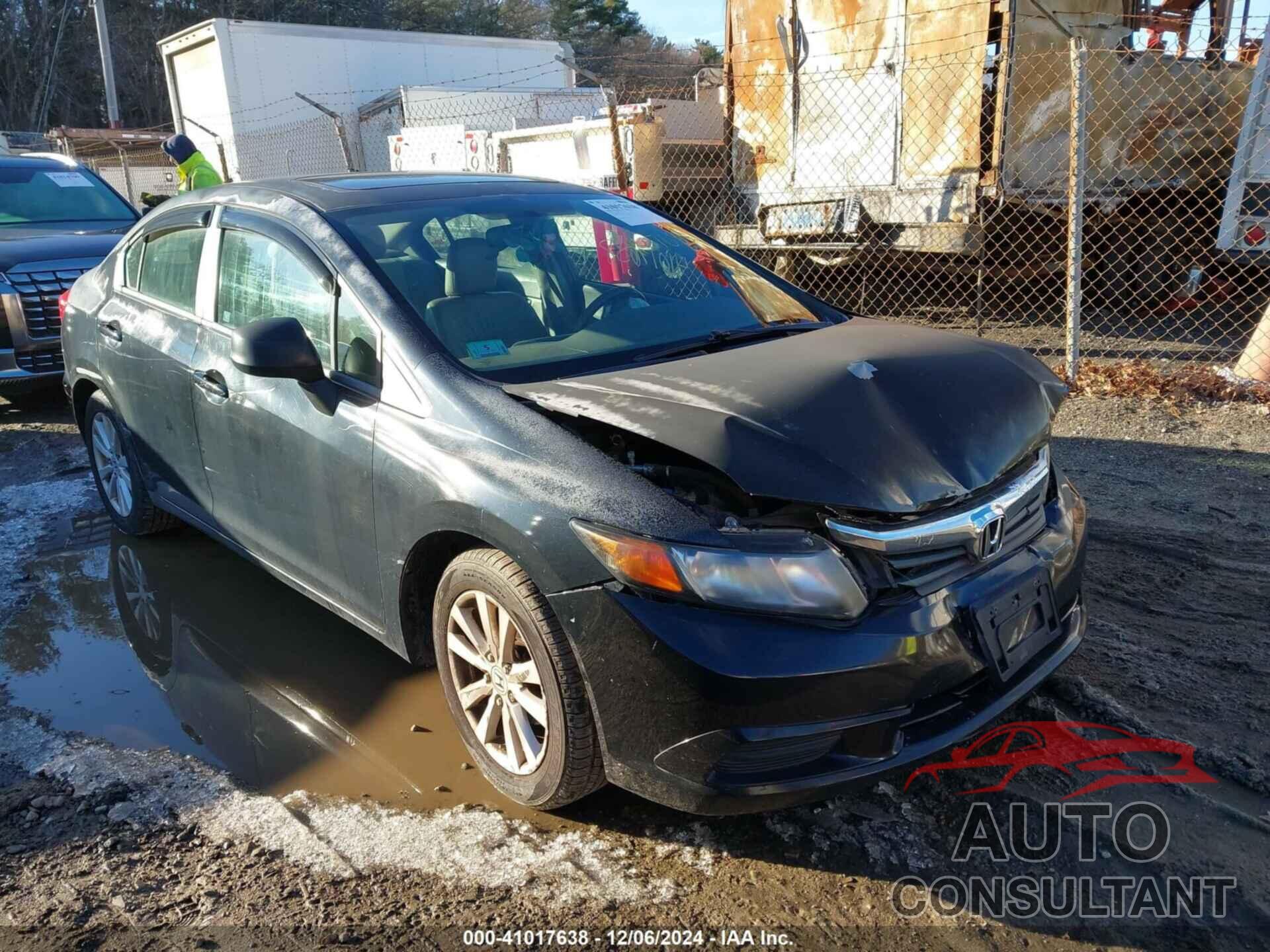 HONDA CIVIC 2012 - 2HGFB2F96CH530609