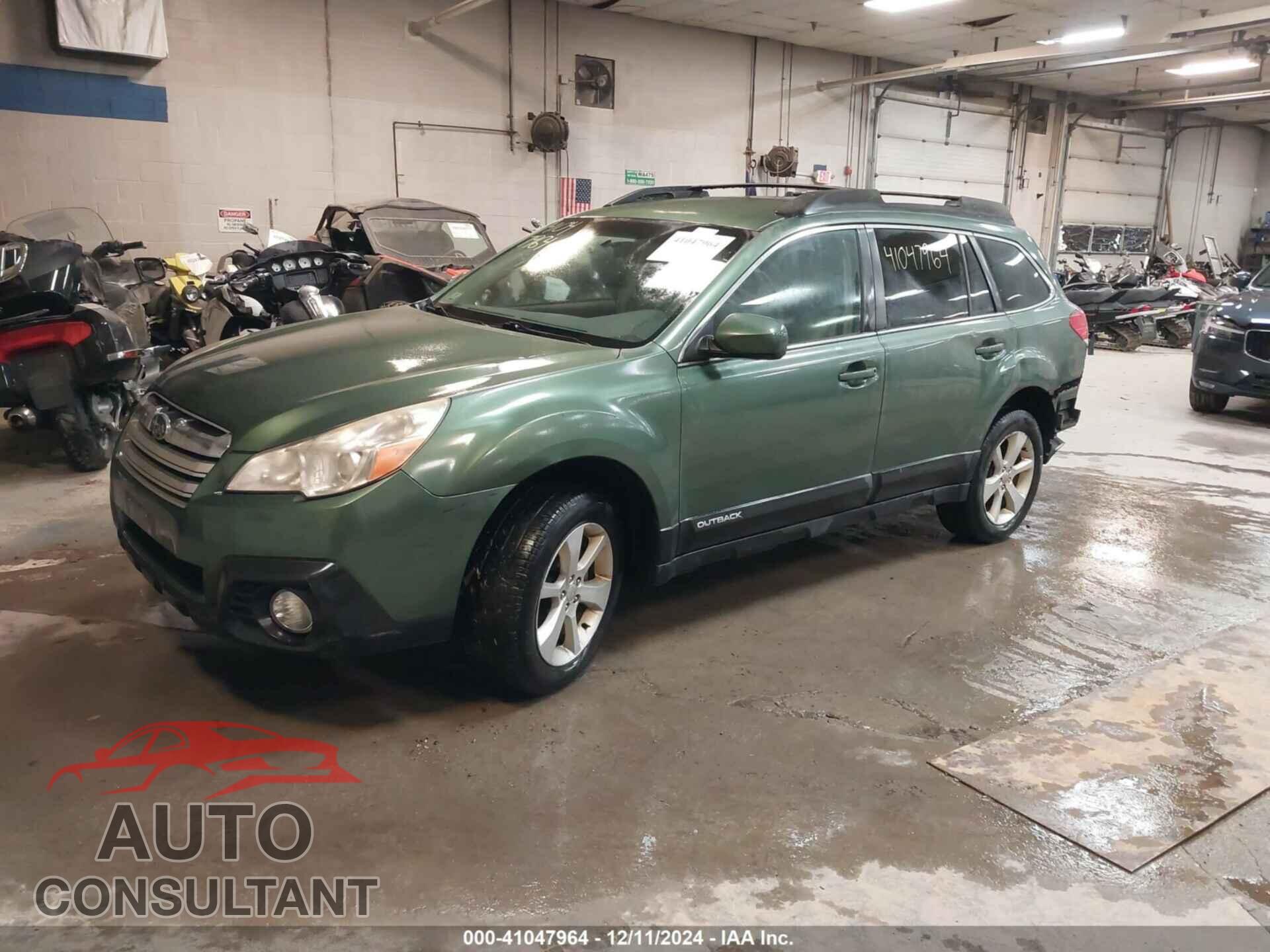 SUBARU OUTBACK 2013 - 4S4BRBCC5D3298867