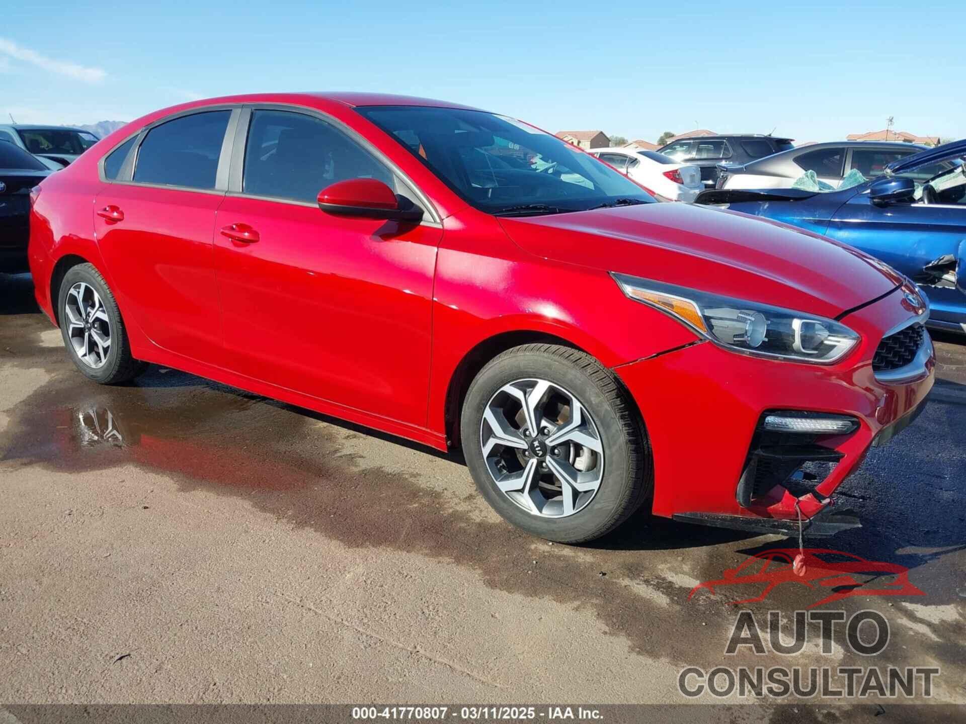 KIA FORTE 2020 - 3KPF24AD8LE237828