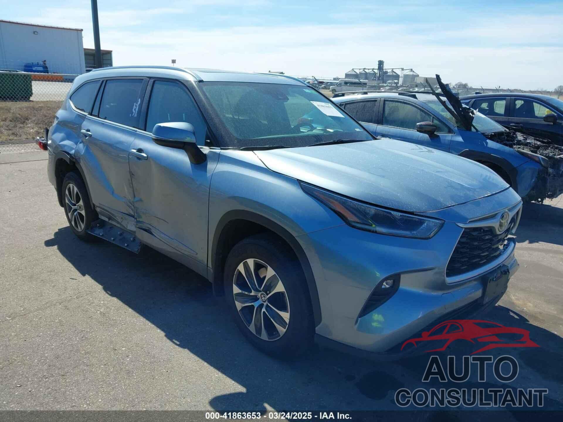 TOYOTA HIGHLANDER 2021 - 5TDGZRBH0MS140046
