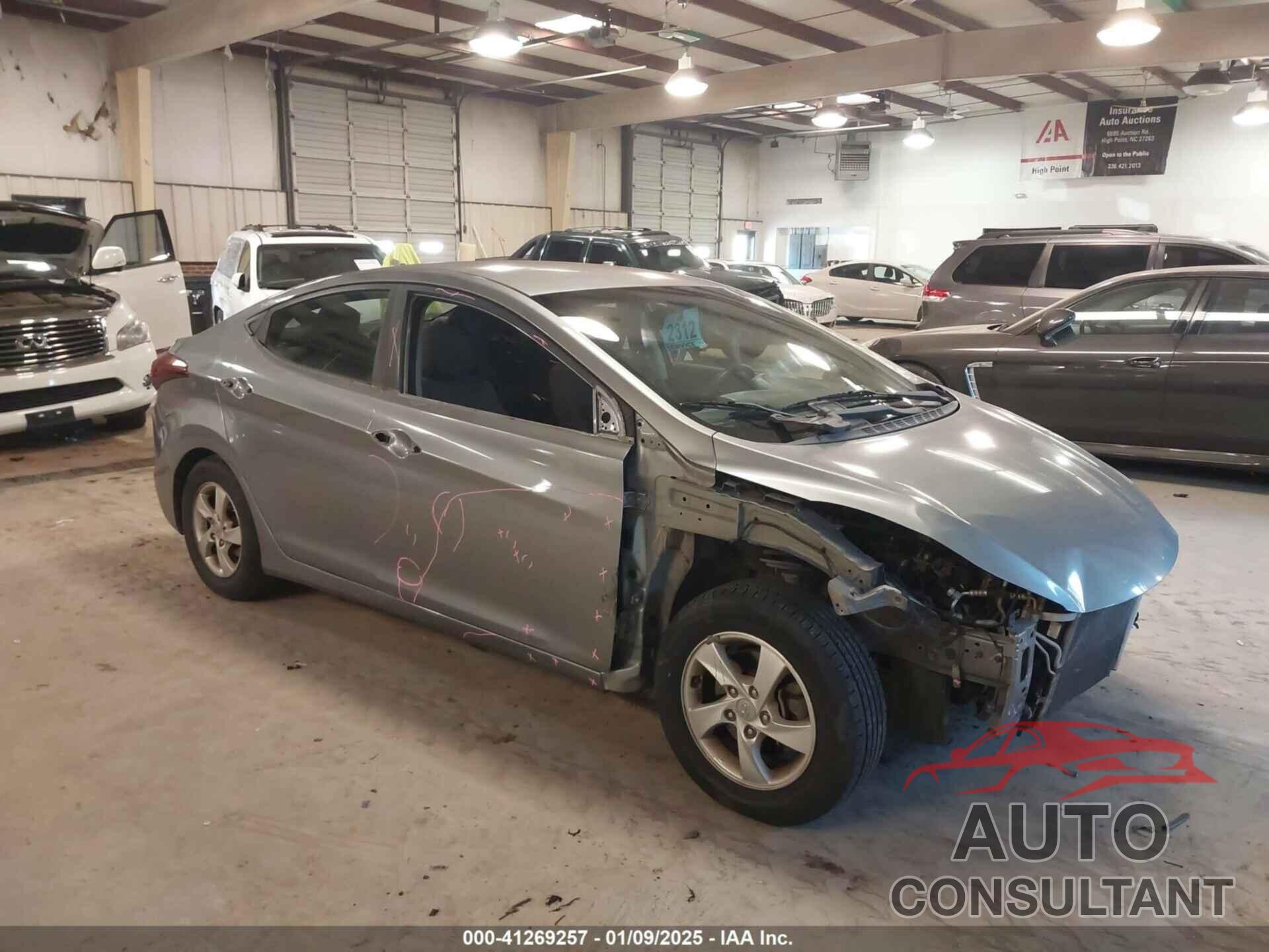 HYUNDAI ELANTRA 2014 - KMHDH4AE6EU171150