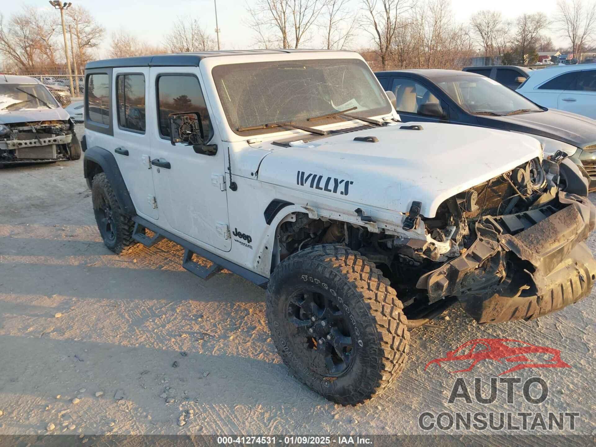 JEEP WRANGLER UNLIMITED 2020 - 1C4HJXDG4LW316857