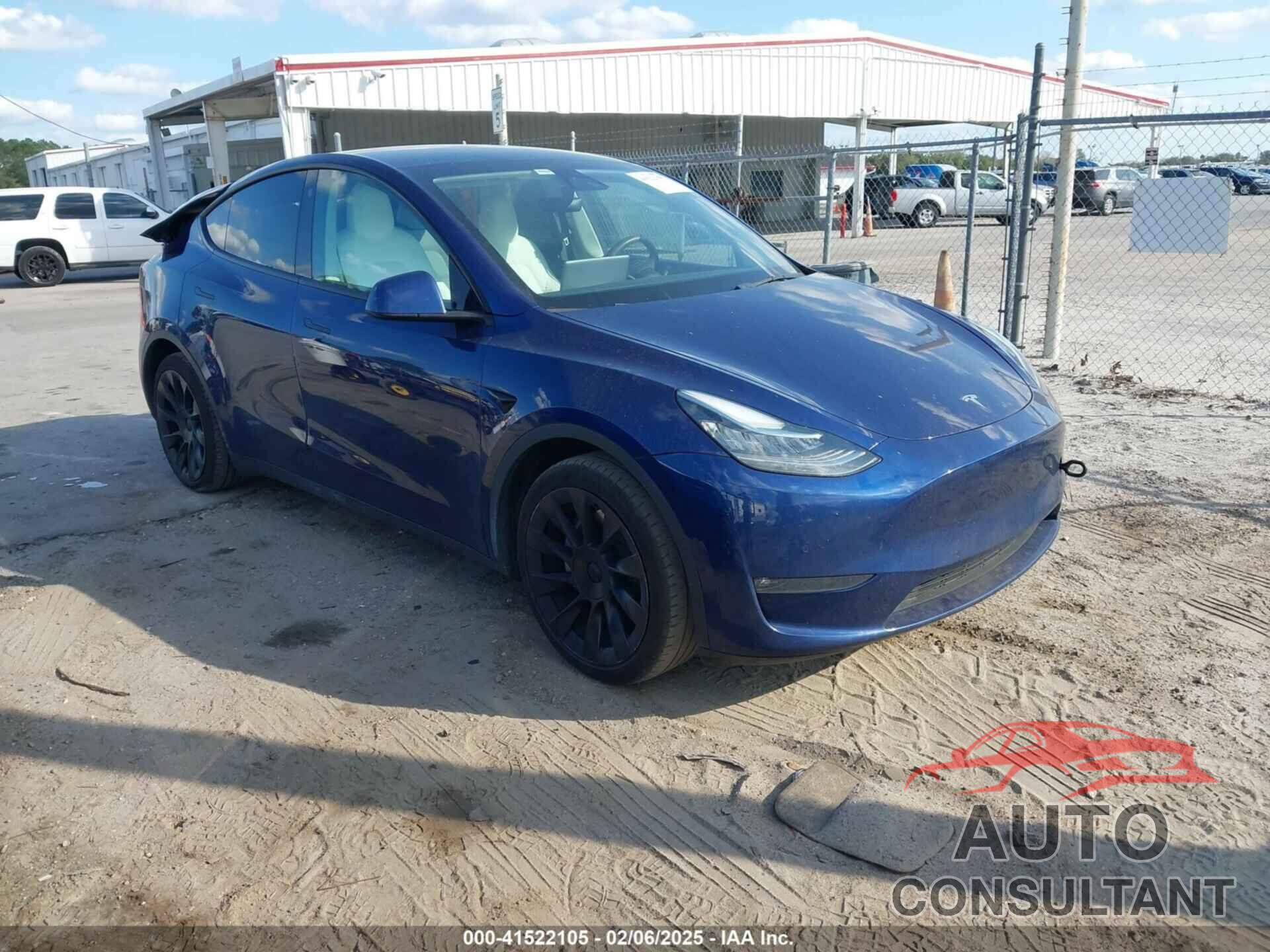 TESLA MODEL Y 2022 - 7SAYGAEE5NF322606