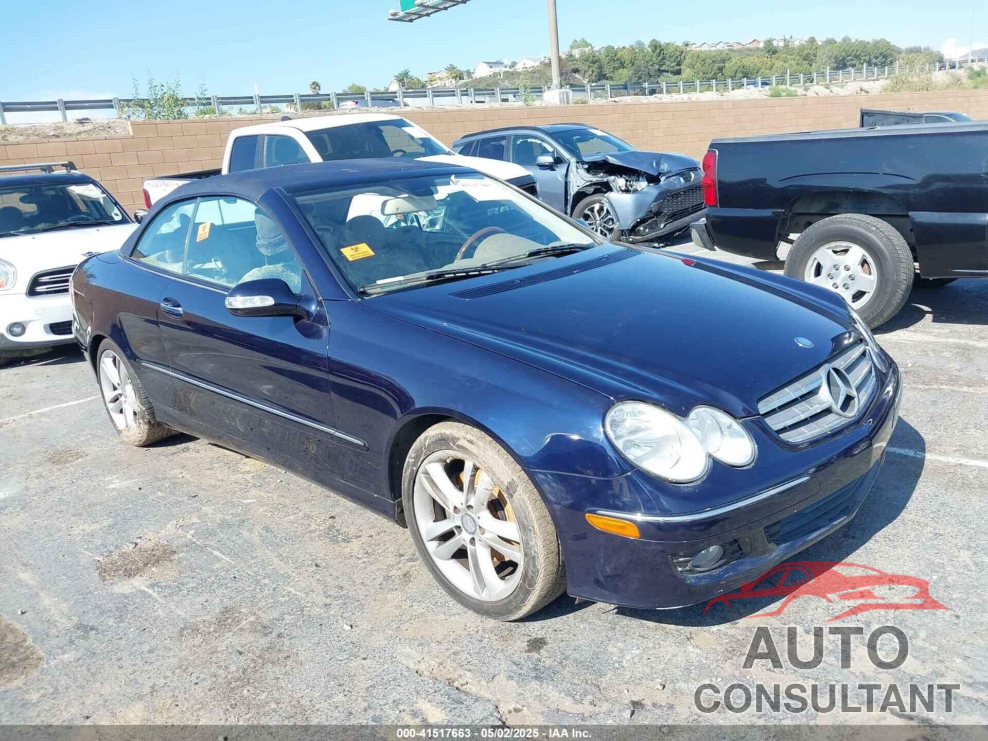 MERCEDES-BENZ CLK 350 2009 - WDBTK56FX9T101346