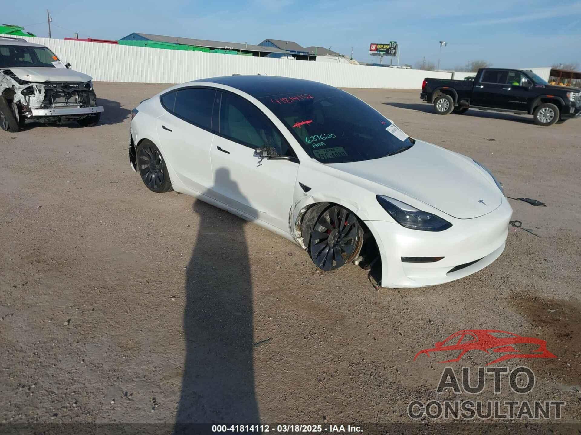 TESLA MODEL 3 2023 - 5YJ3E1EC5PF689620
