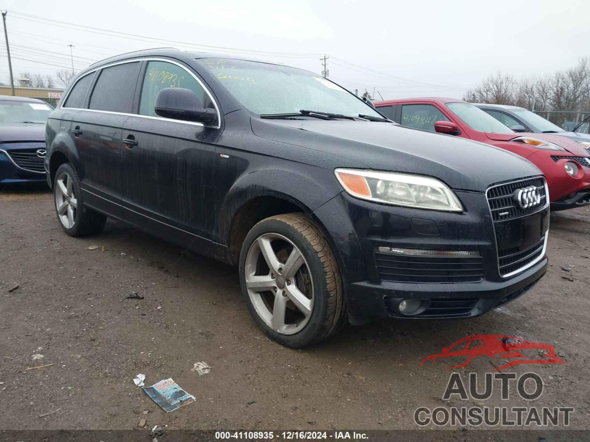 AUDI Q7 2009 - WA1EY74L59D027092