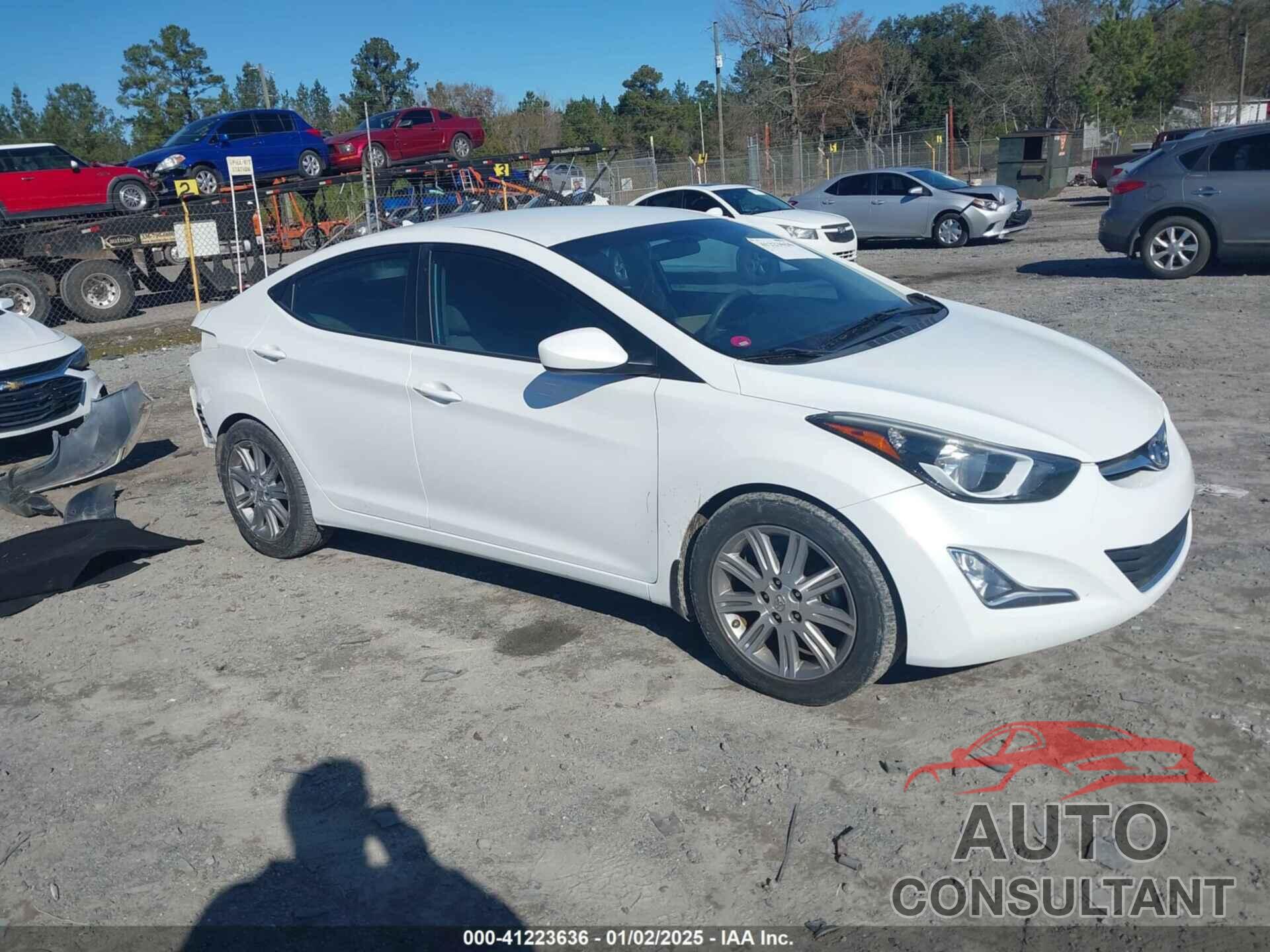 HYUNDAI ELANTRA 2015 - 5NPDH4AE1FH607127