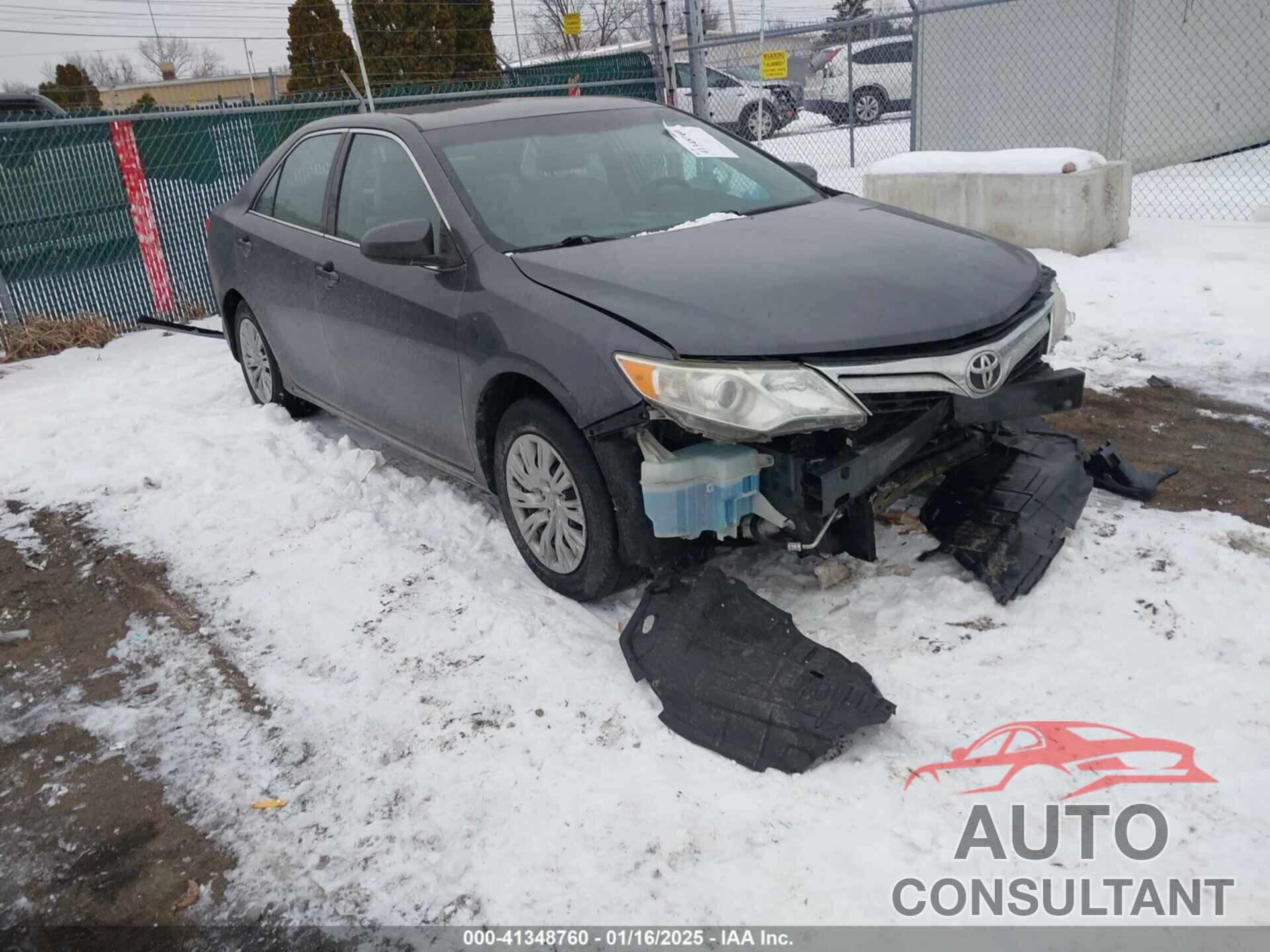 TOYOTA CAMRY 2012 - 4T4BF1FK8CR269724