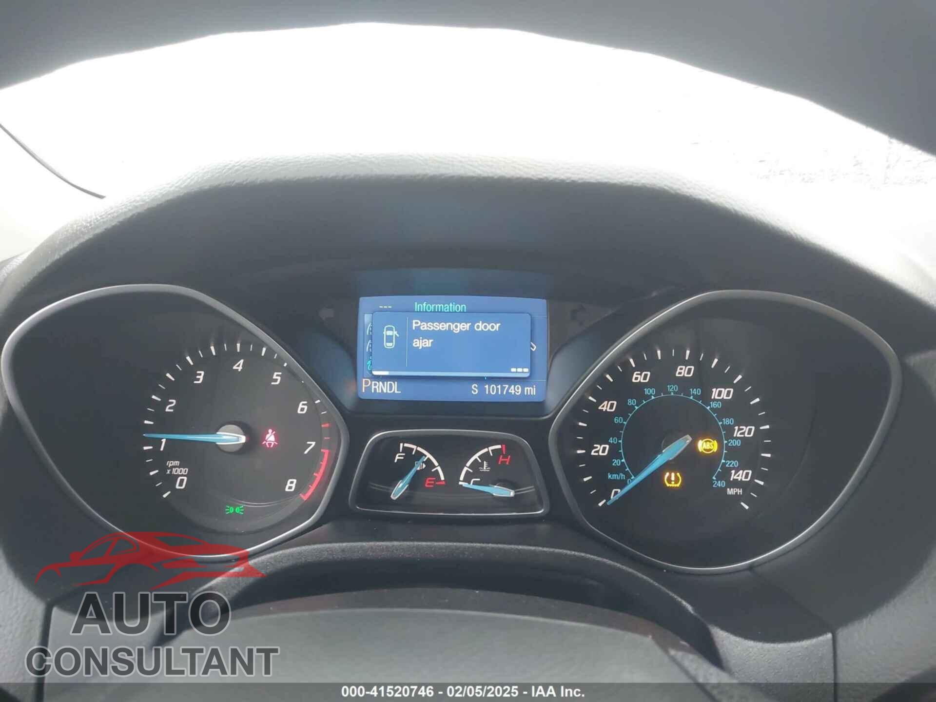 FORD FOCUS 2014 - 1FADP3E27EL453097