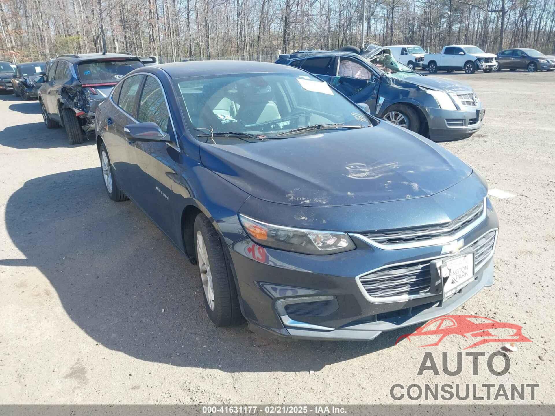 CHEVROLET MALIBU 2016 - 1G1ZE5ST4GF341205