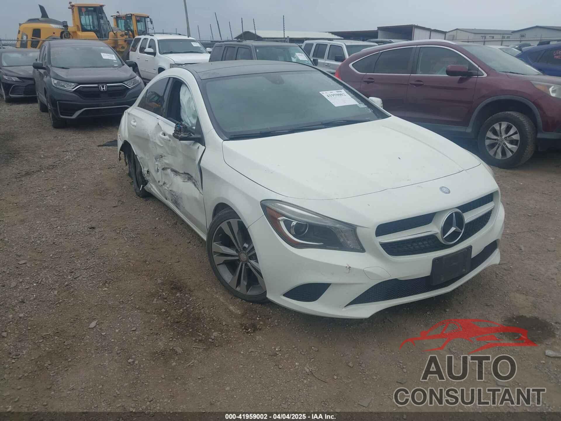 MERCEDES-BENZ CLA 250 2014 - WDDSJ4EB5EN145705