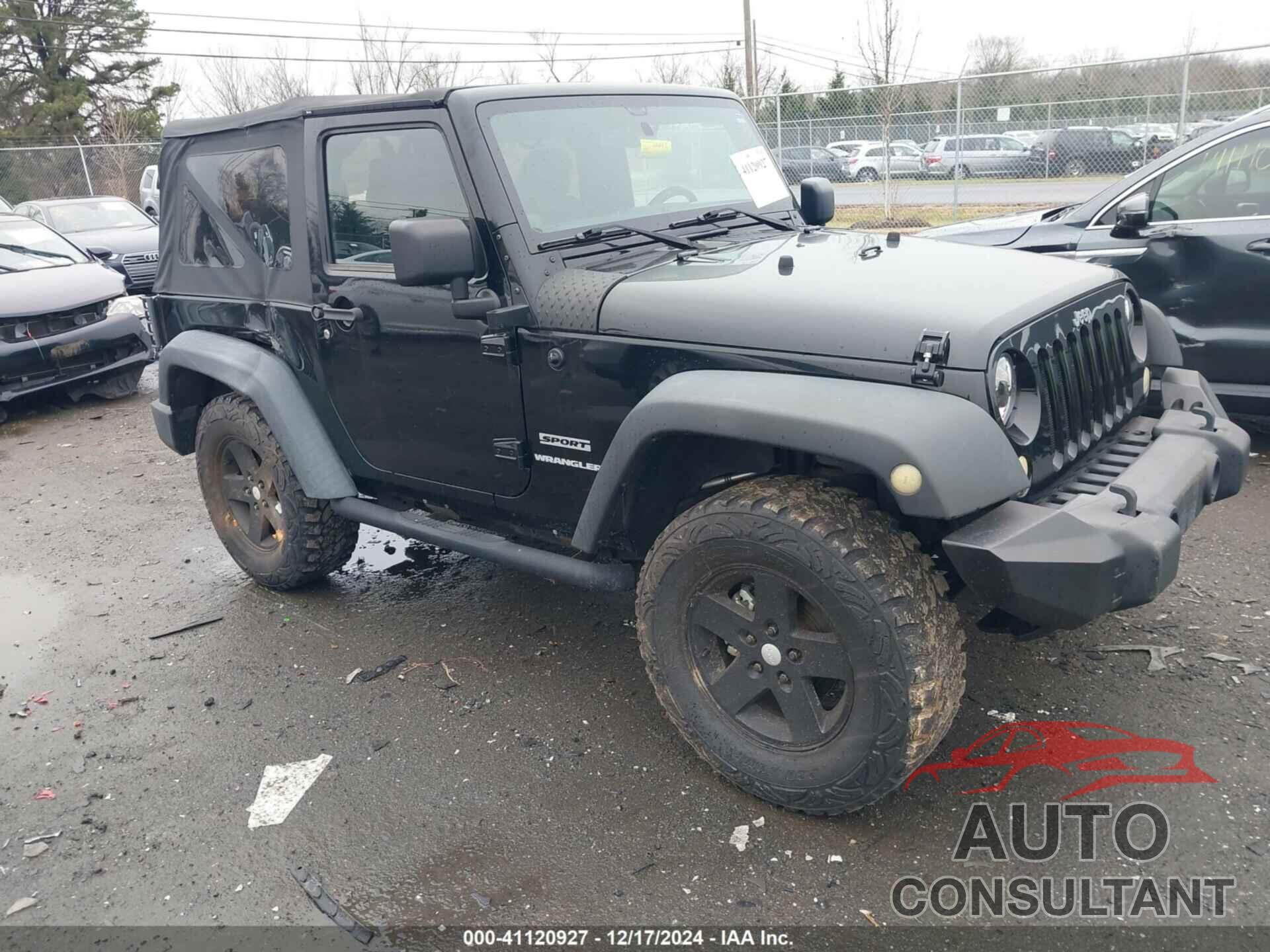 JEEP WRANGLER 2012 - 1C4AJWAG3CL220414
