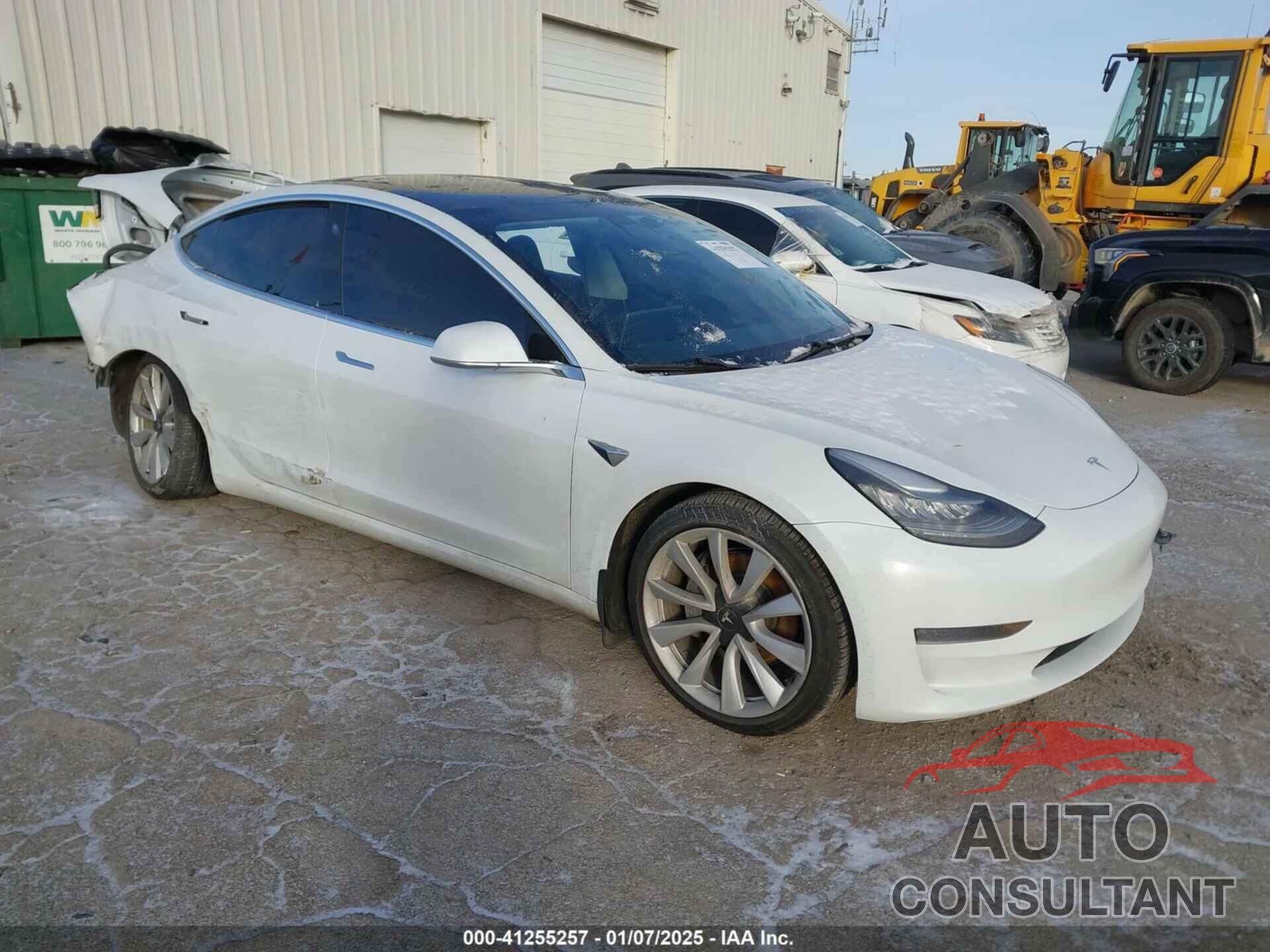 TESLA MODEL 3 2019 - 5YJ3E1EB8KF454161