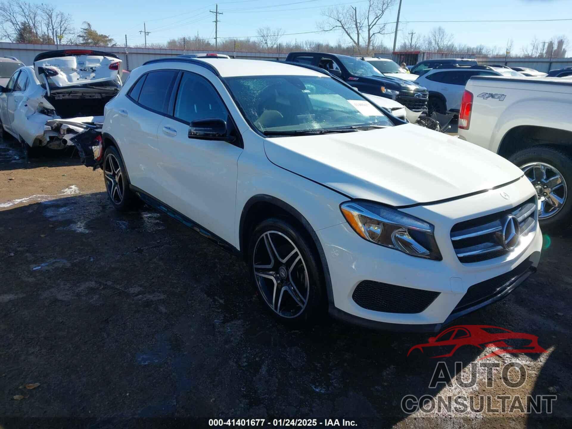 MERCEDES-BENZ GLA 250 2017 - WDCTG4GB8HJ290432