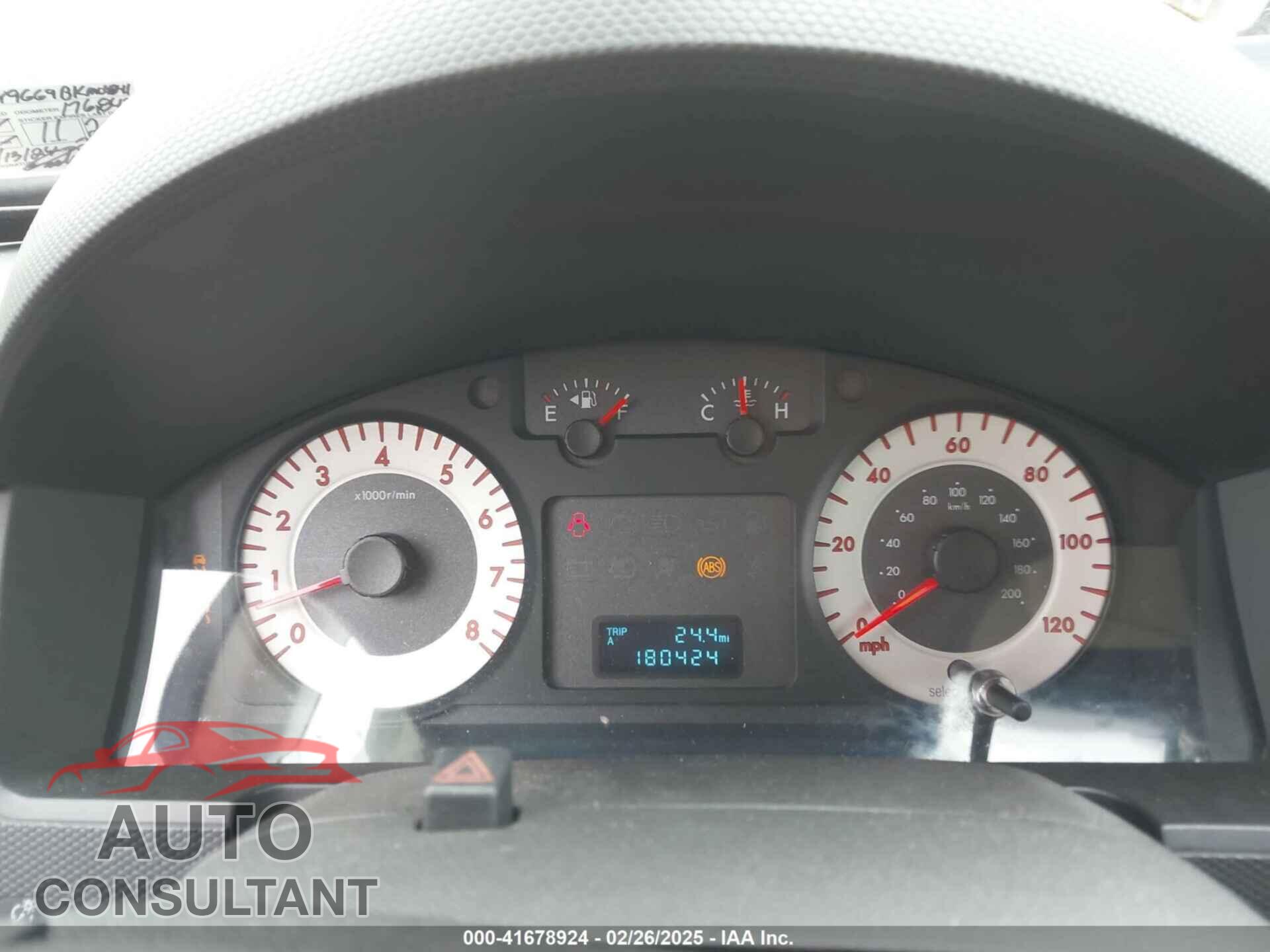 MAZDA TRIBUTE 2011 - 4F2CY9GG9BKM04841
