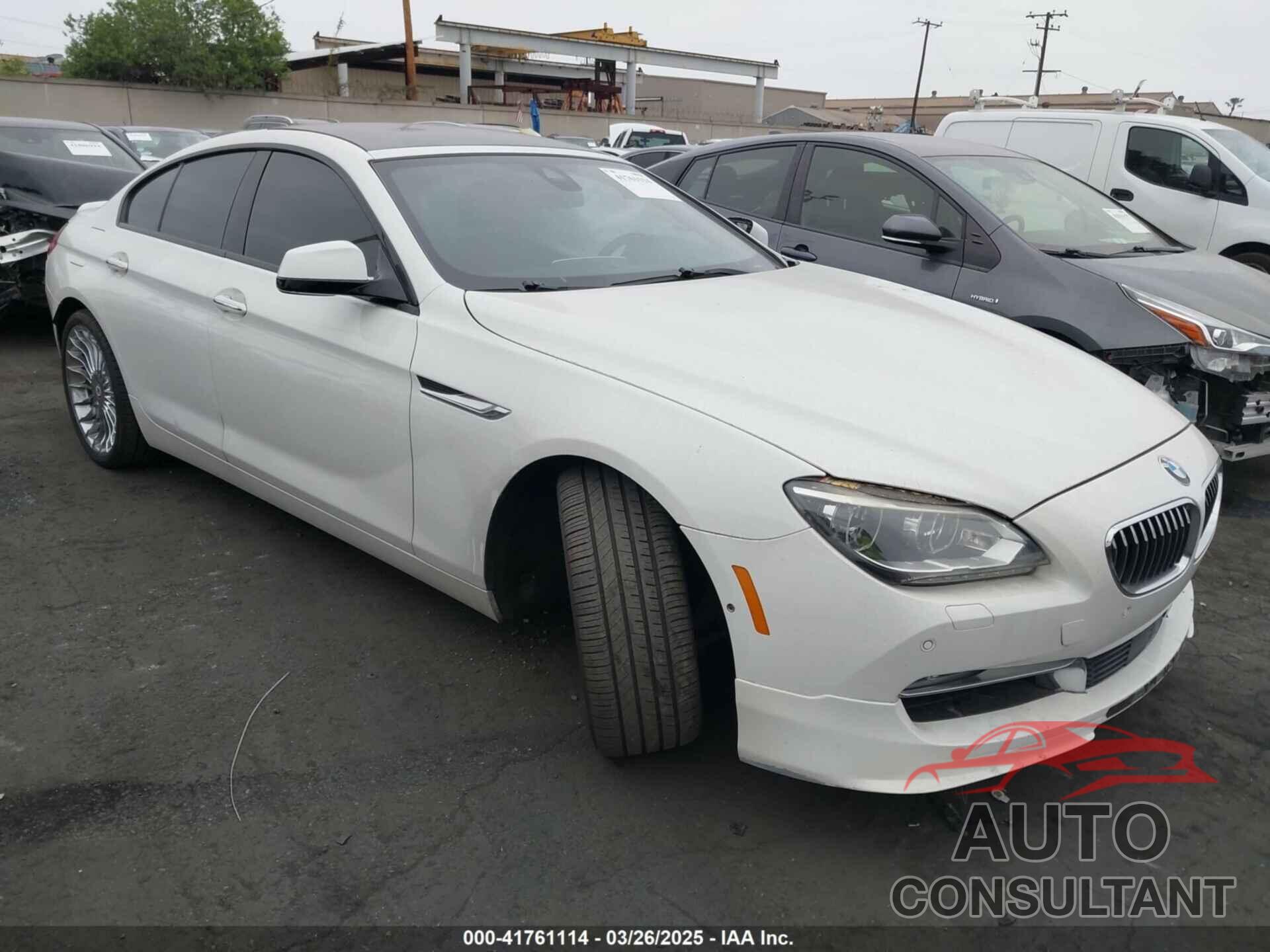 BMW 650I GRAN COUPE 2015 - WBA6B4C53FD899938