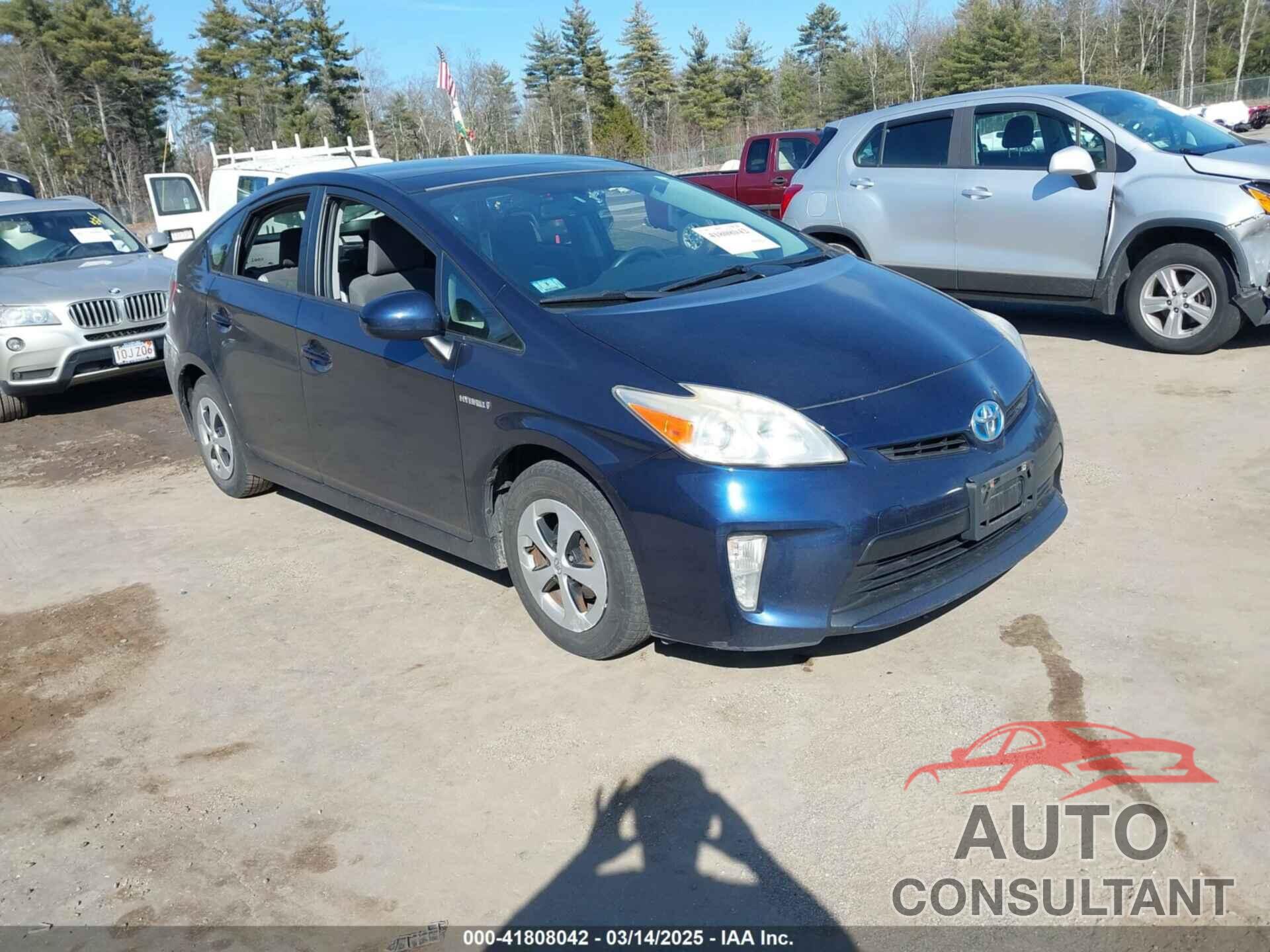 TOYOTA PRIUS 2012 - JTDKN3DU0C1514485