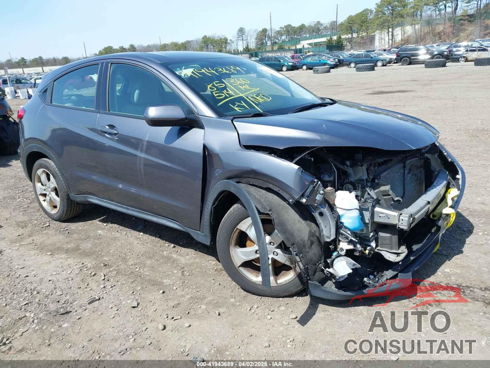 HONDA HR-V 2020 - 3CZRU6H31LM712686