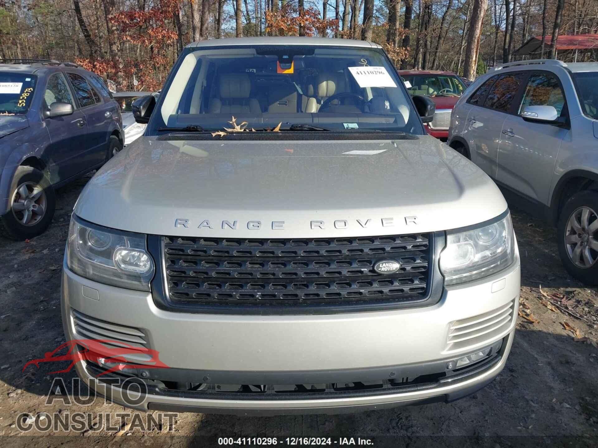 LAND ROVER RANGE ROVER 2014 - SALGS2WF8EA157866