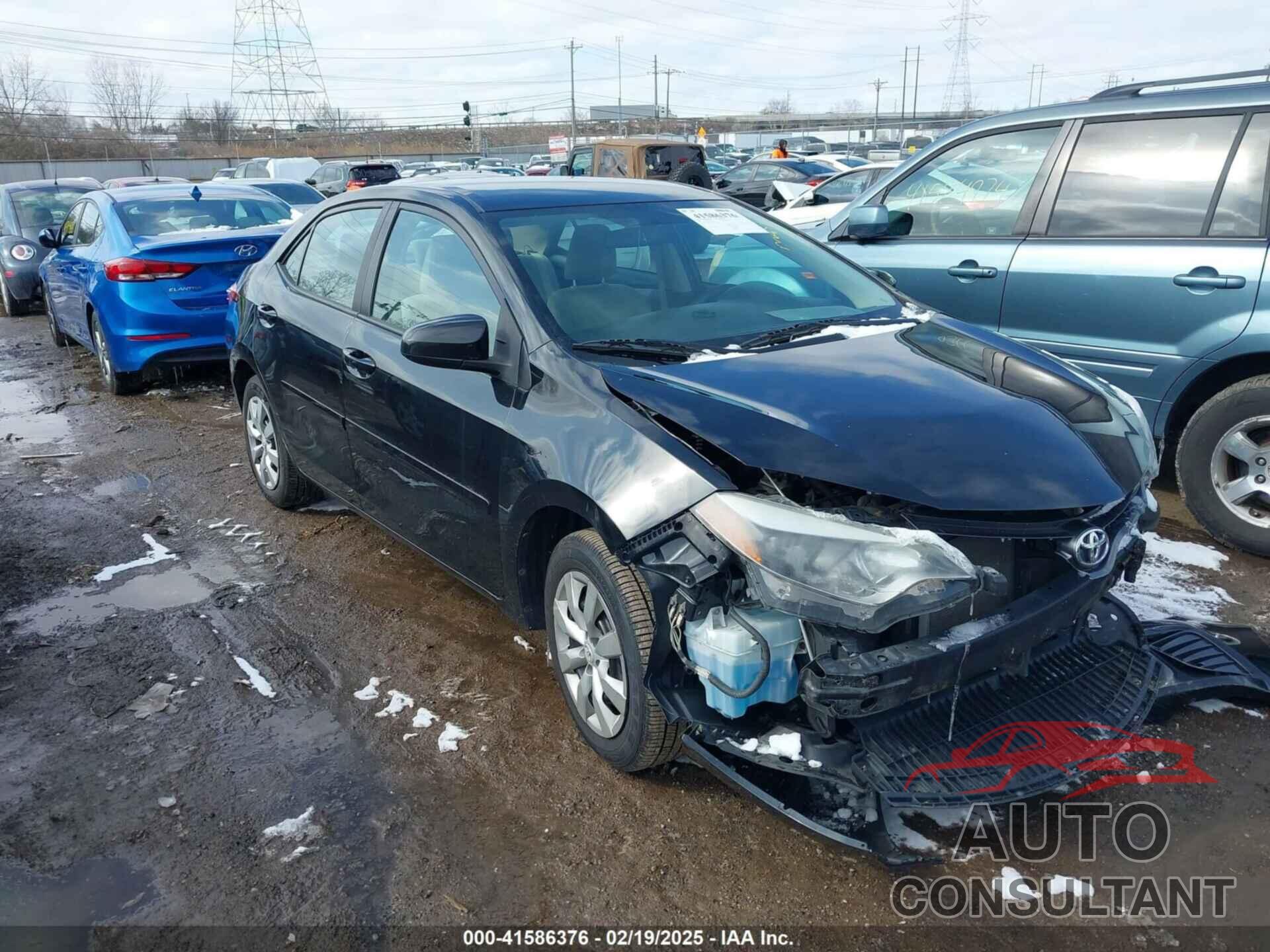 TOYOTA COROLLA 2016 - 2T1BURHE5GC503945