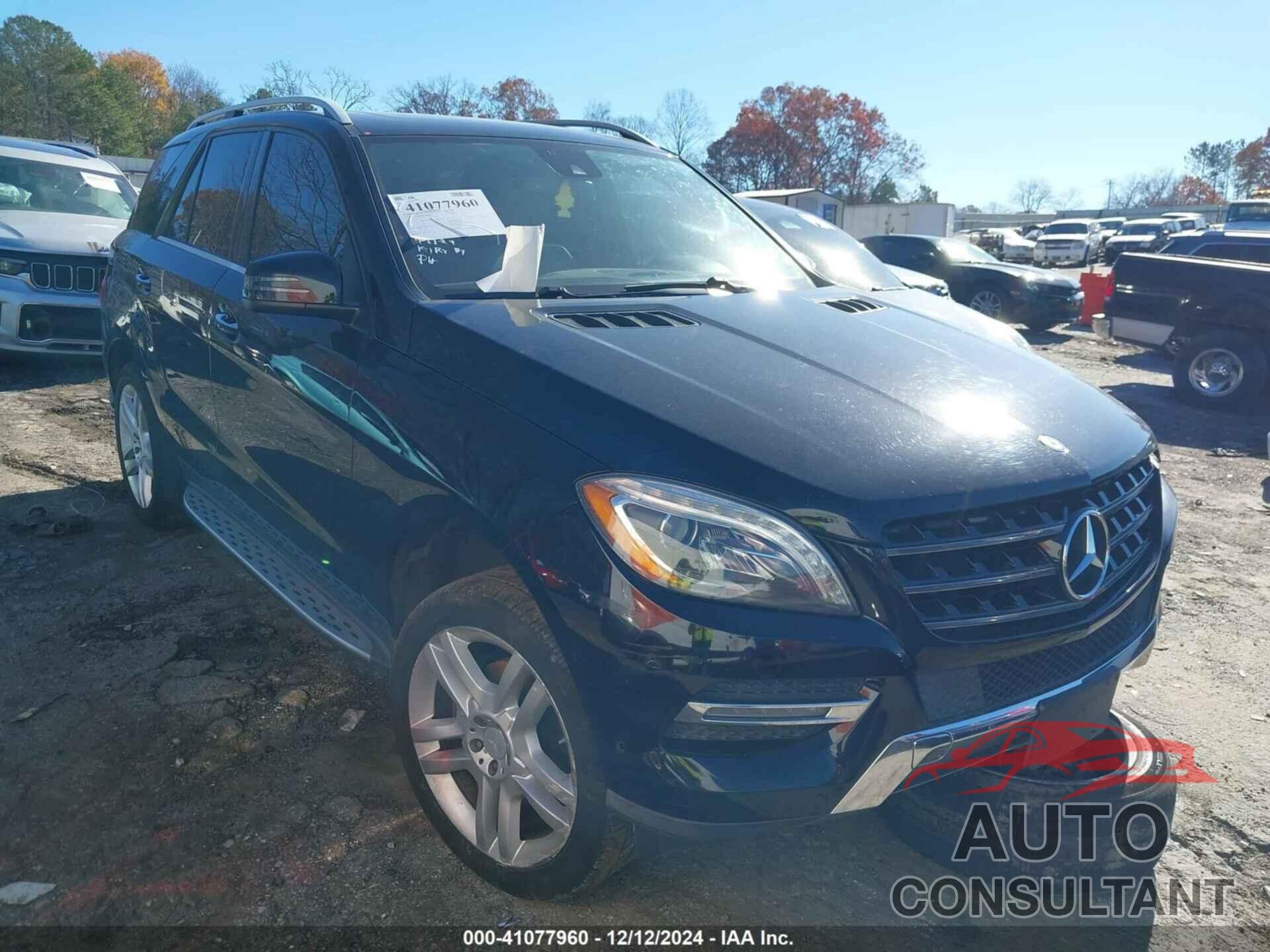 MERCEDES-BENZ ML 350 2014 - 4JGDA5JB8EA345172