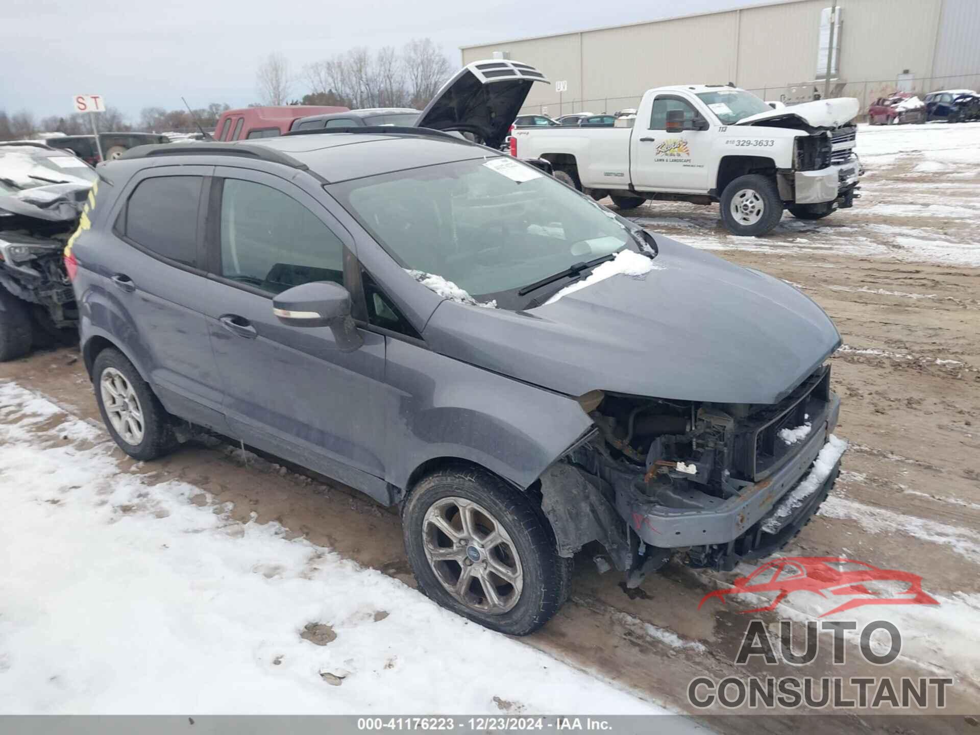 FORD ECOSPORT 2018 - MAJ3P1TE5JC215756