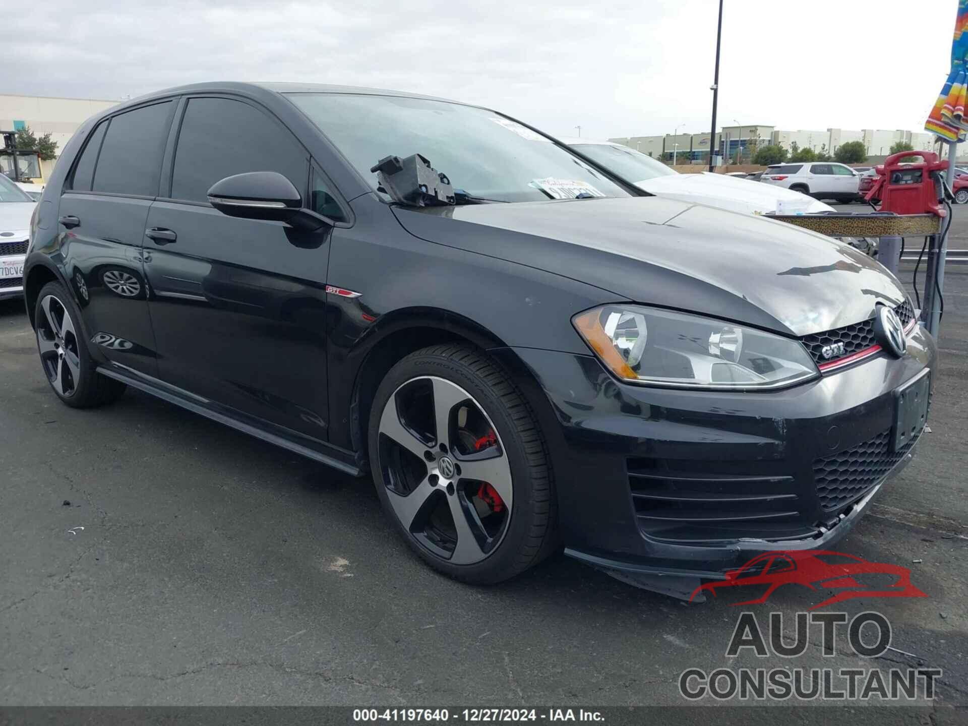 VOLKSWAGEN GOLF GTI 2017 - 3VW5T7AU7HM061469