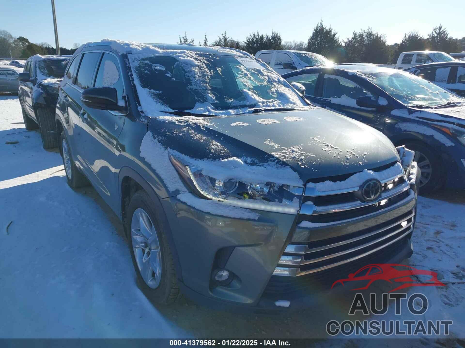 TOYOTA HIGHLANDER 2019 - 5TDDZRFHXKS921411