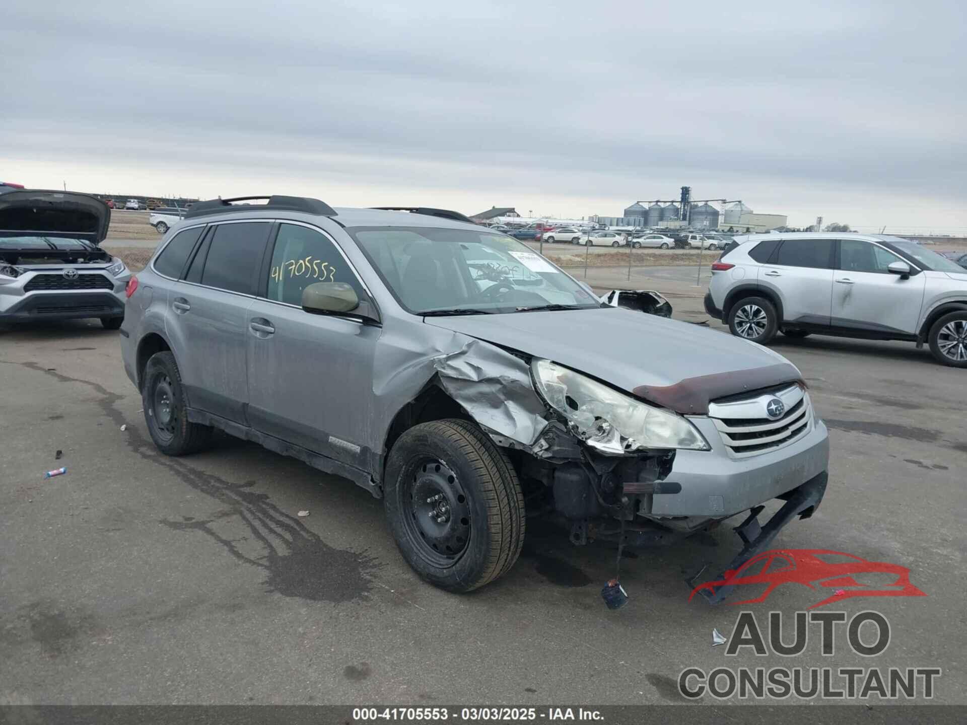 SUBARU OUTBACK 2010 - 4S4BRBCC6A3358117