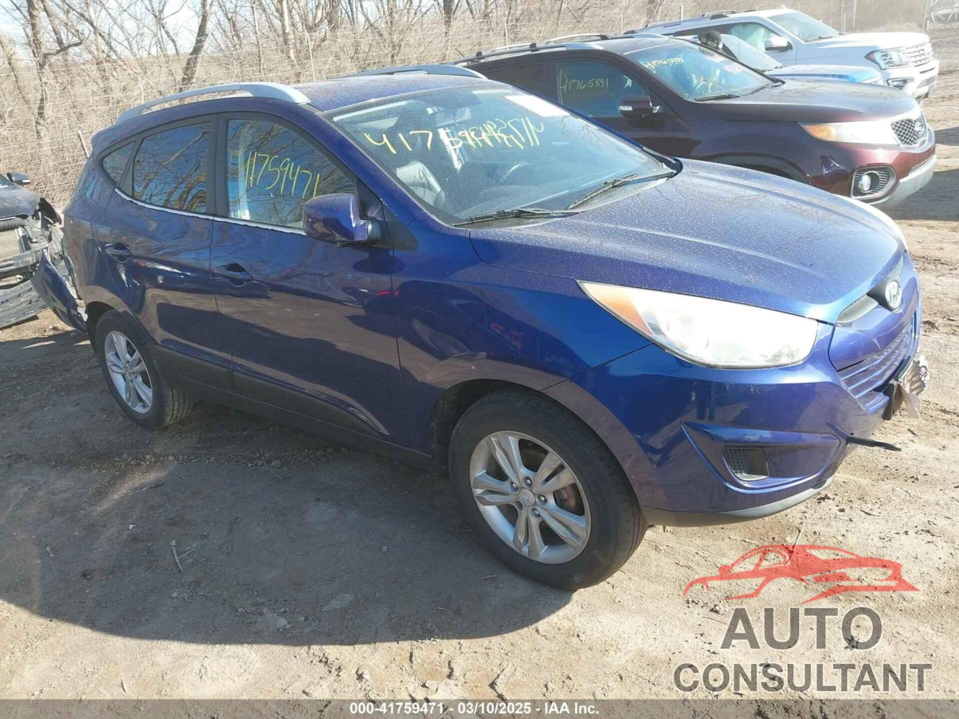 HYUNDAI TUCSON 2010 - KM8JU3AC8AU042327