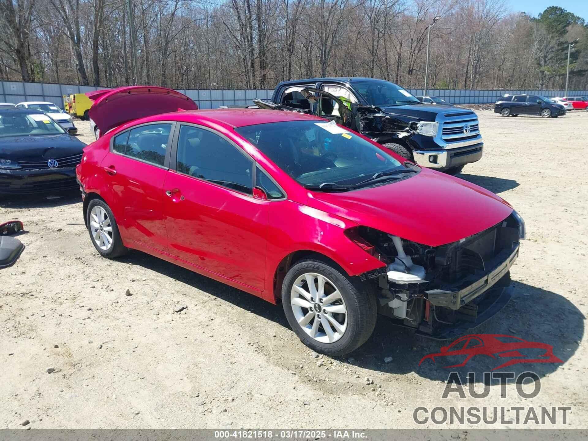 KIA FORTE 2017 - 3KPFL4A77HE013996