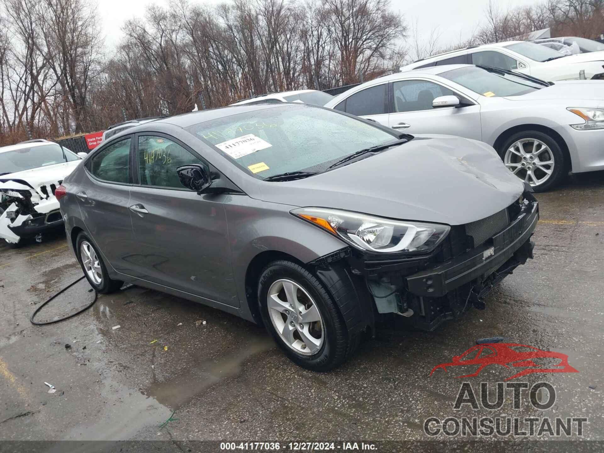 HYUNDAI ELANTRA 2014 - 5NPDH4AE1EH494665