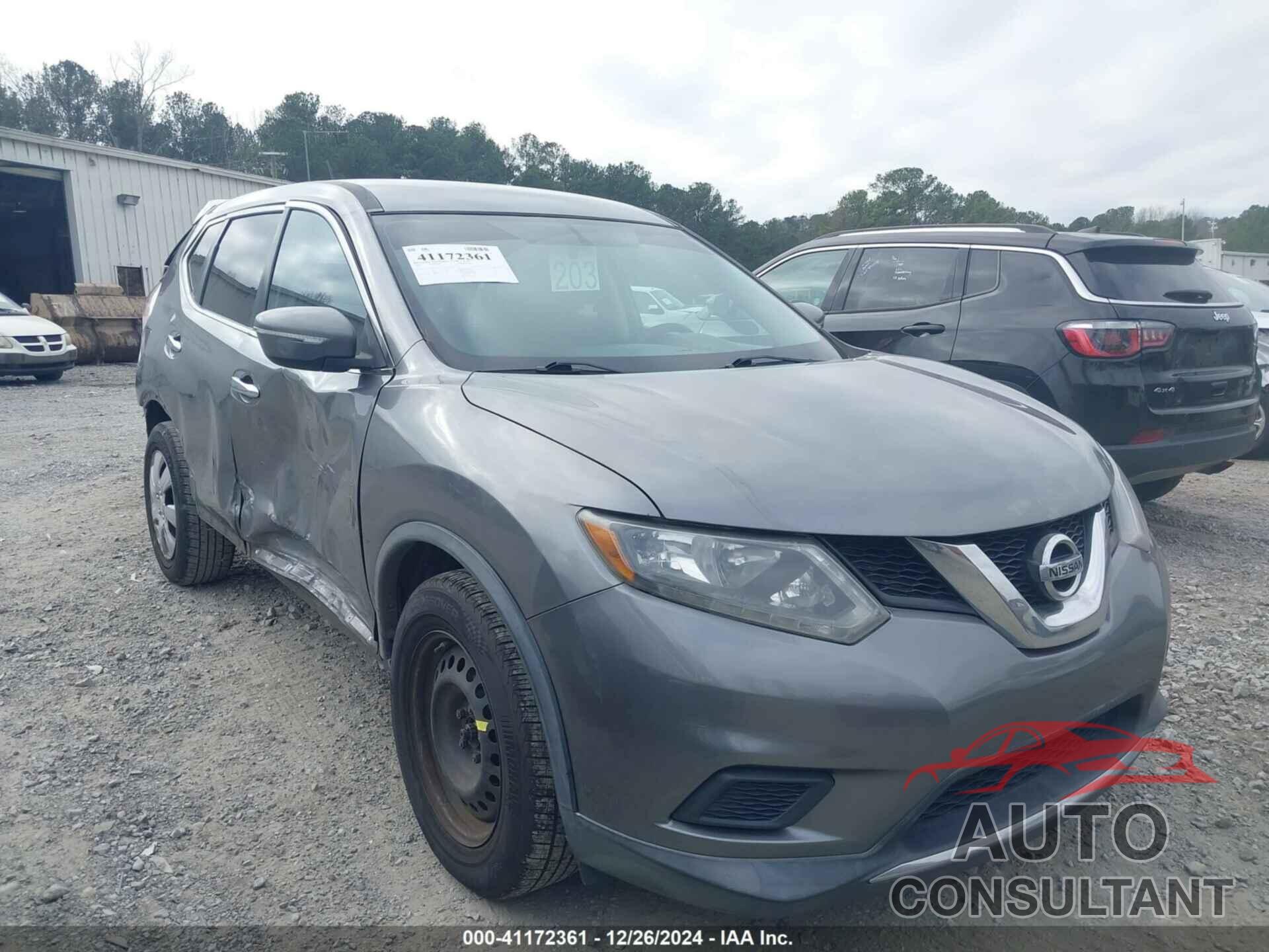 NISSAN ROGUE 2015 - KNMAT2MT7FP588975