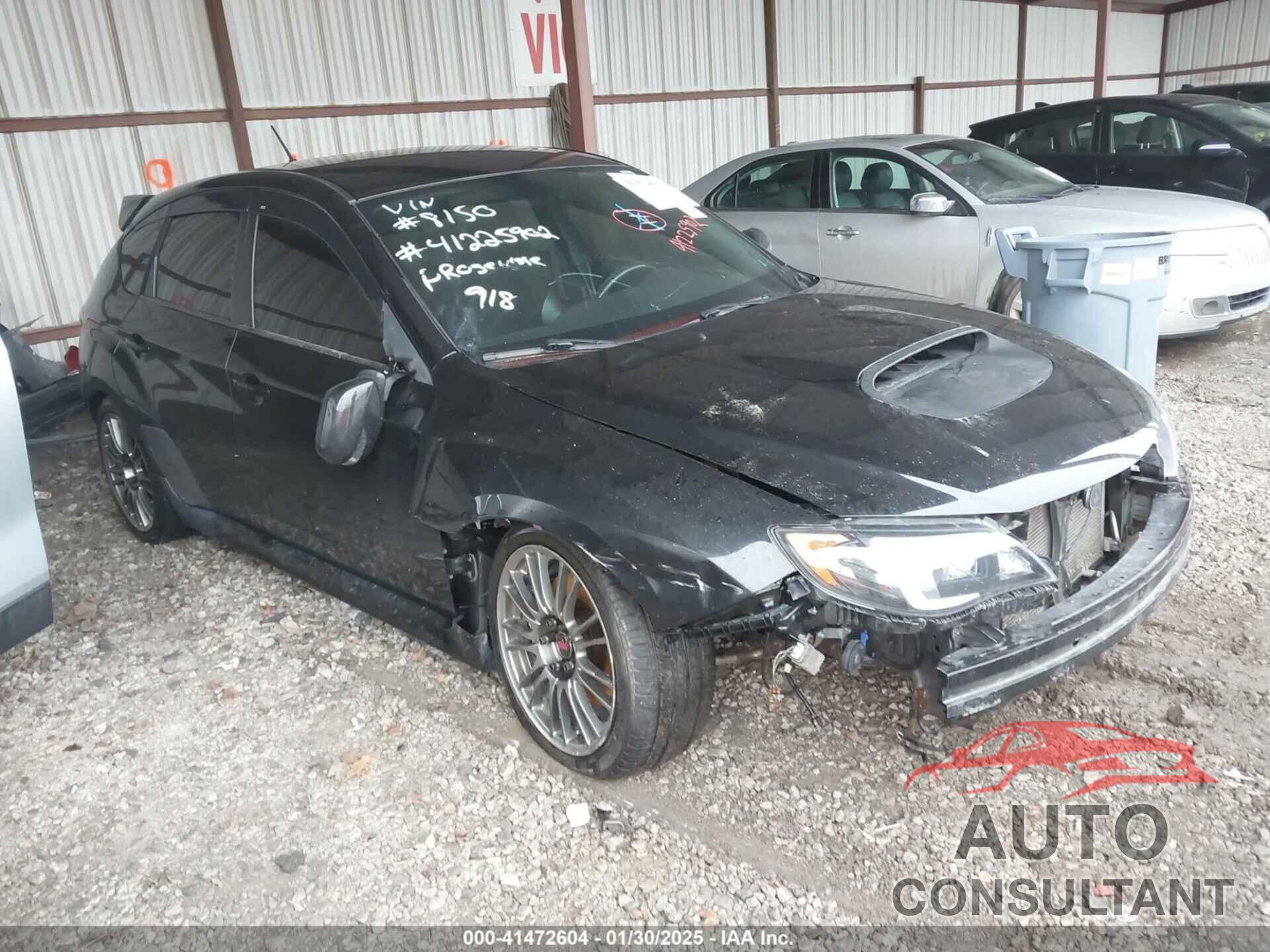 SUBARU IMPREZA WRX STI 2011 - JF1GR8H65BL818150