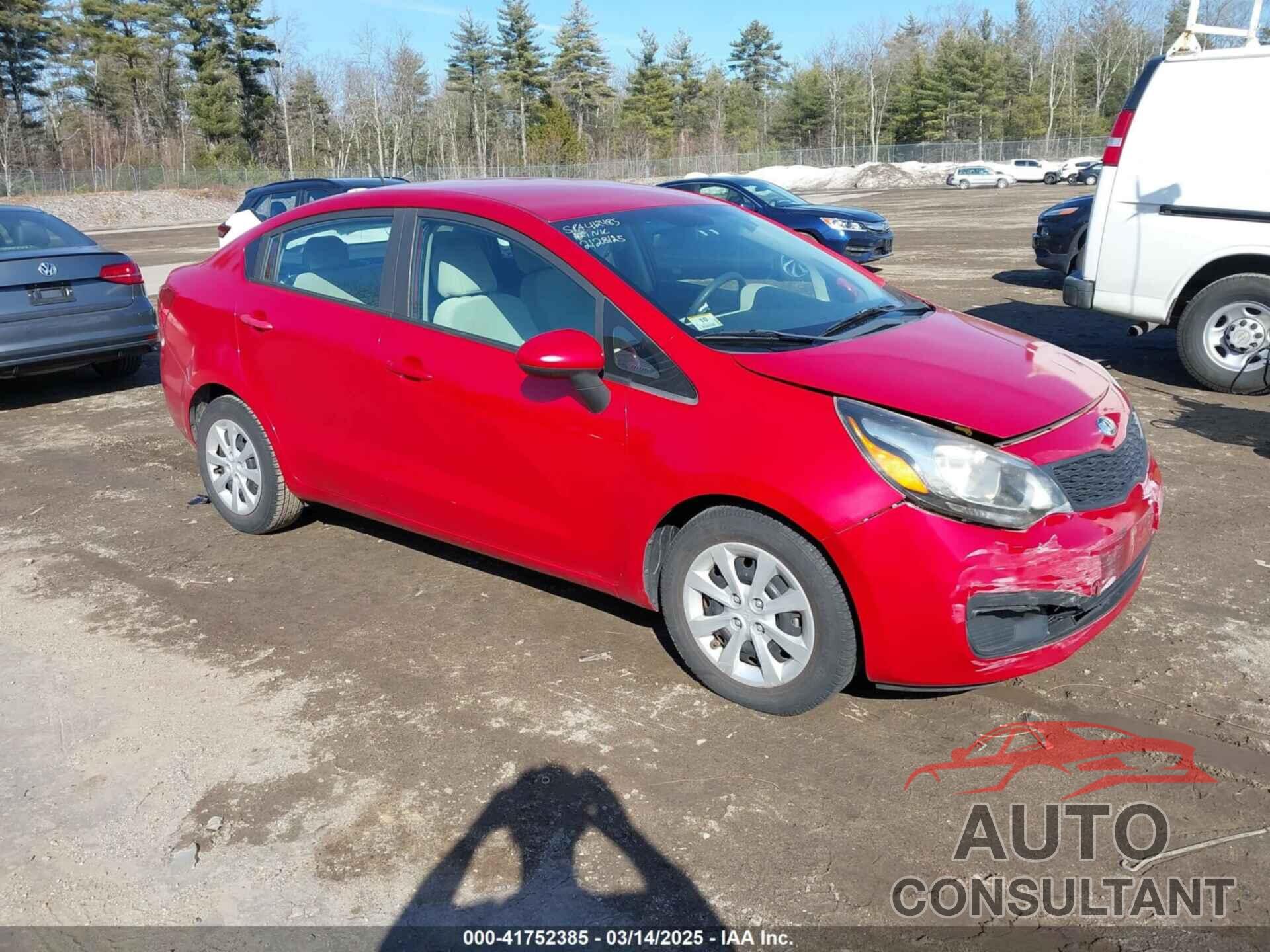 KIA RIO 2013 - KNADM4A33D6305269