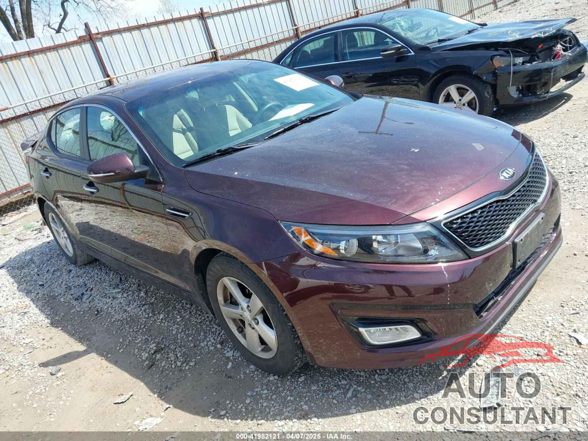 KIA OPTIMA 2014 - 5XXGM4A76EG344461