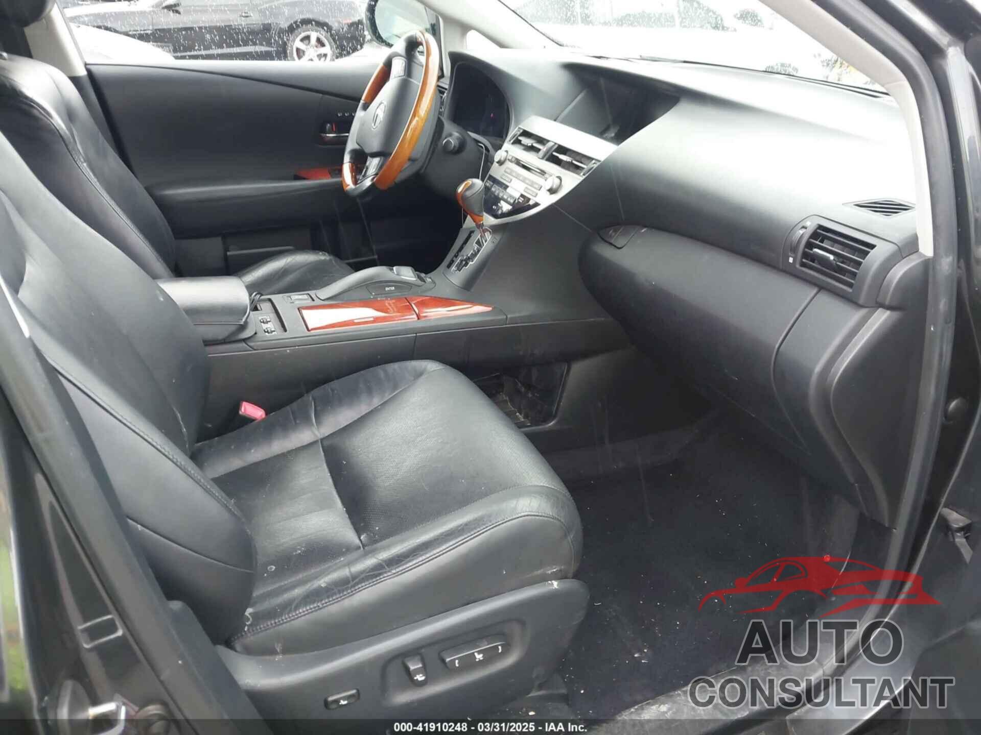 LEXUS RX 450H 2010 - JTJBC1BA7A2415024