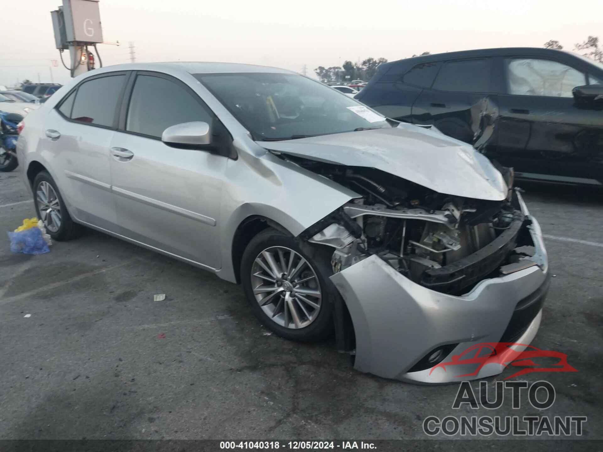 TOYOTA COROLLA 2014 - 5YFBURHE8EP177295