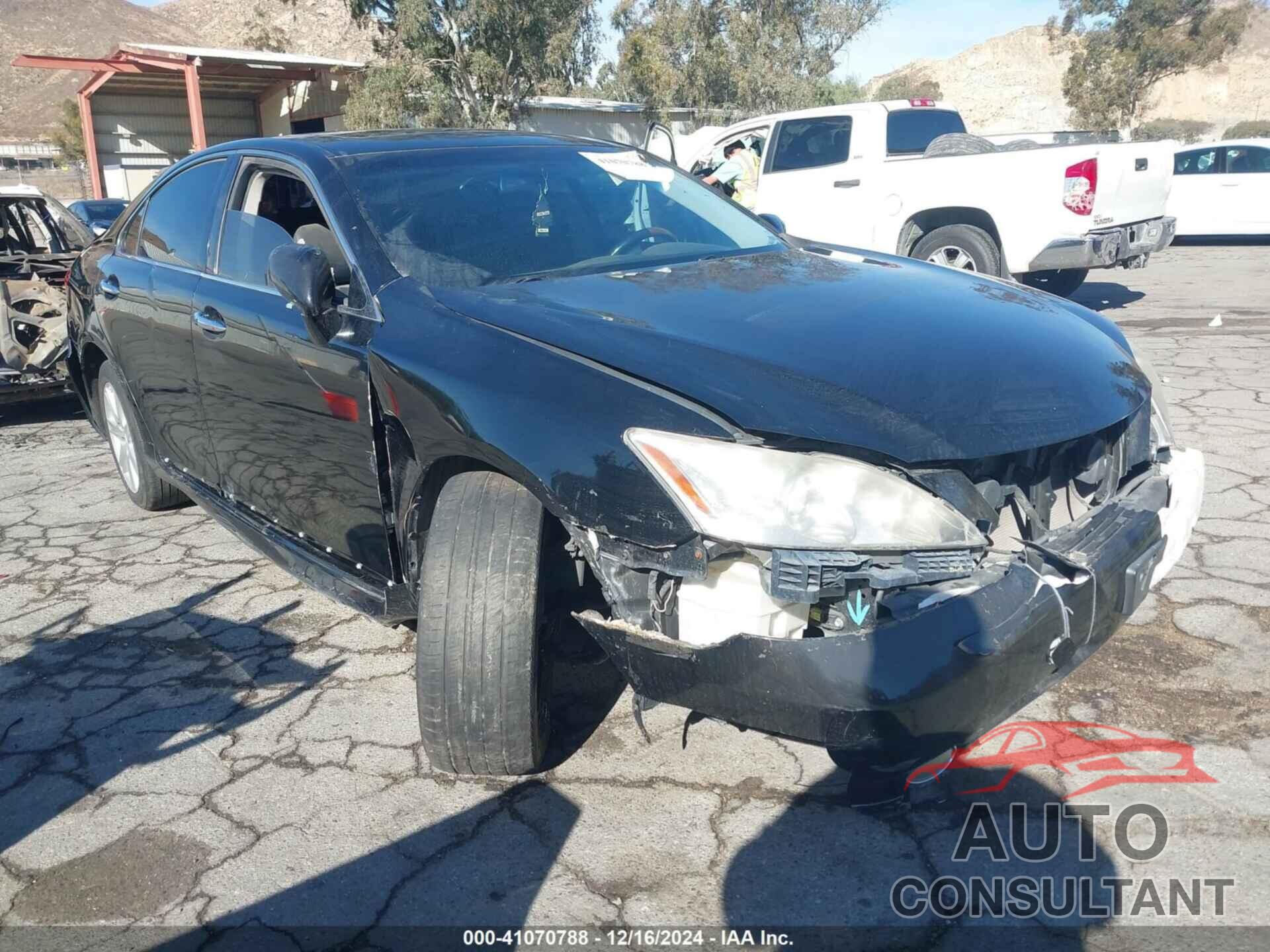 LEXUS ES 350 2009 - JTHBJ46G092305922