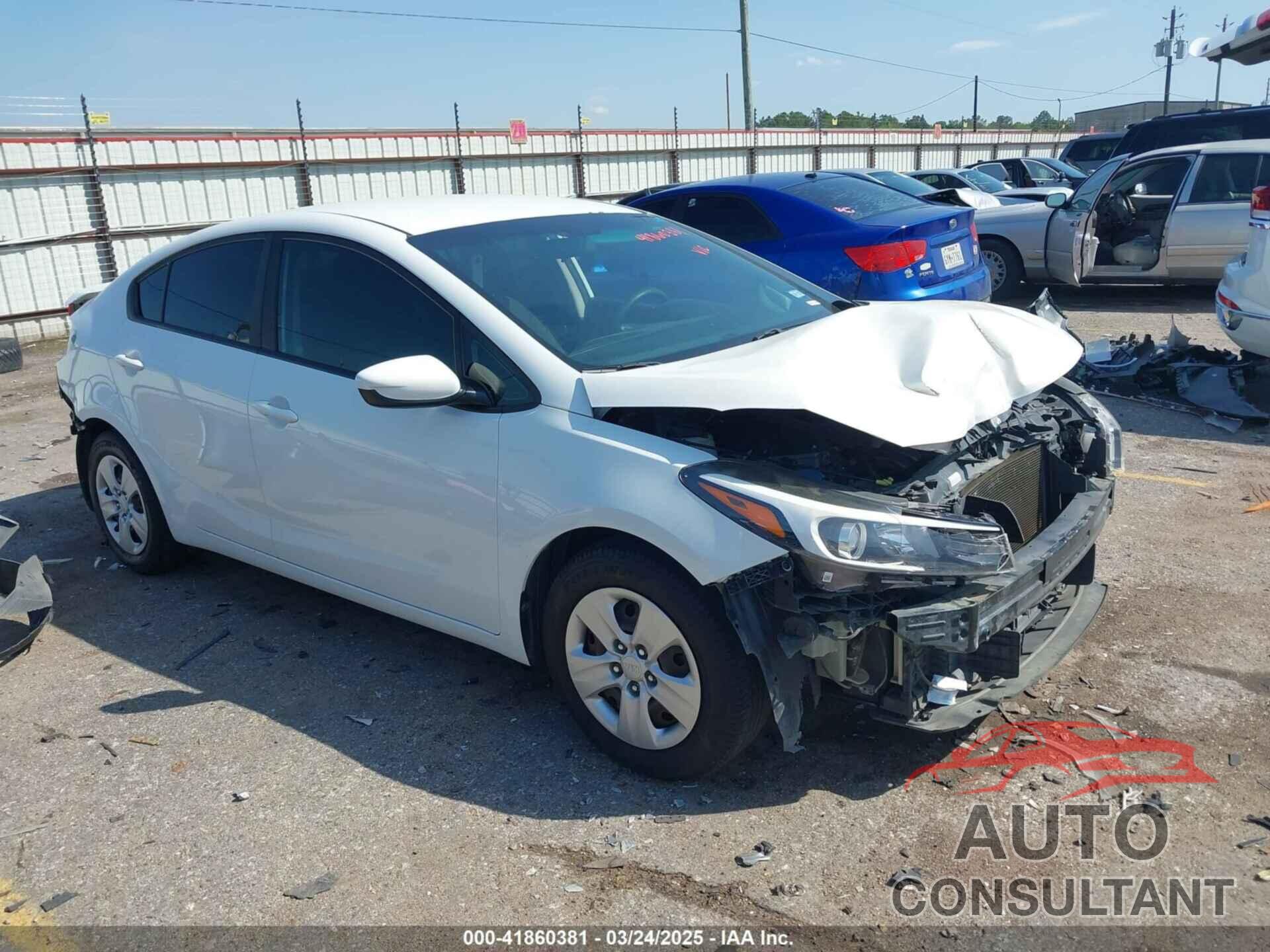 KIA FORTE 2017 - 3KPFK4A71HE082296