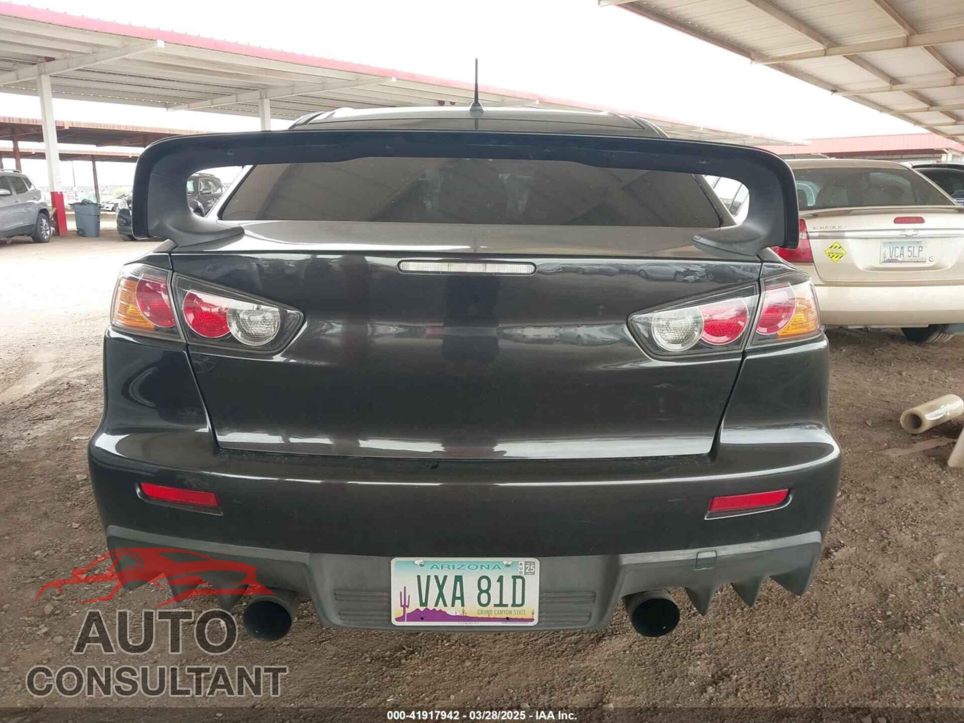 MITSUBISHI LANCER EVOLUTION 2013 - JA32W8FV6DU009257