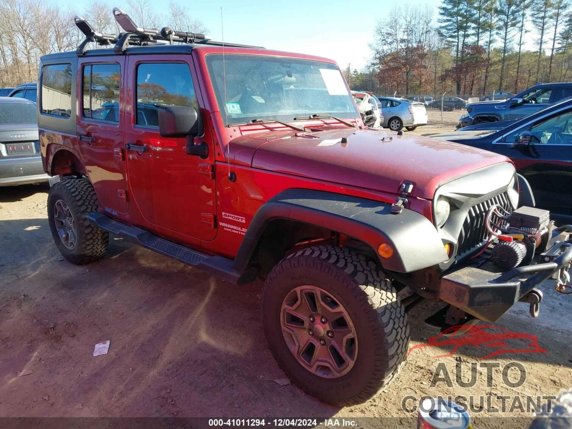 JEEP WRANGLER UNLIMITED 2012 - 1C4BJWDG8CL142275