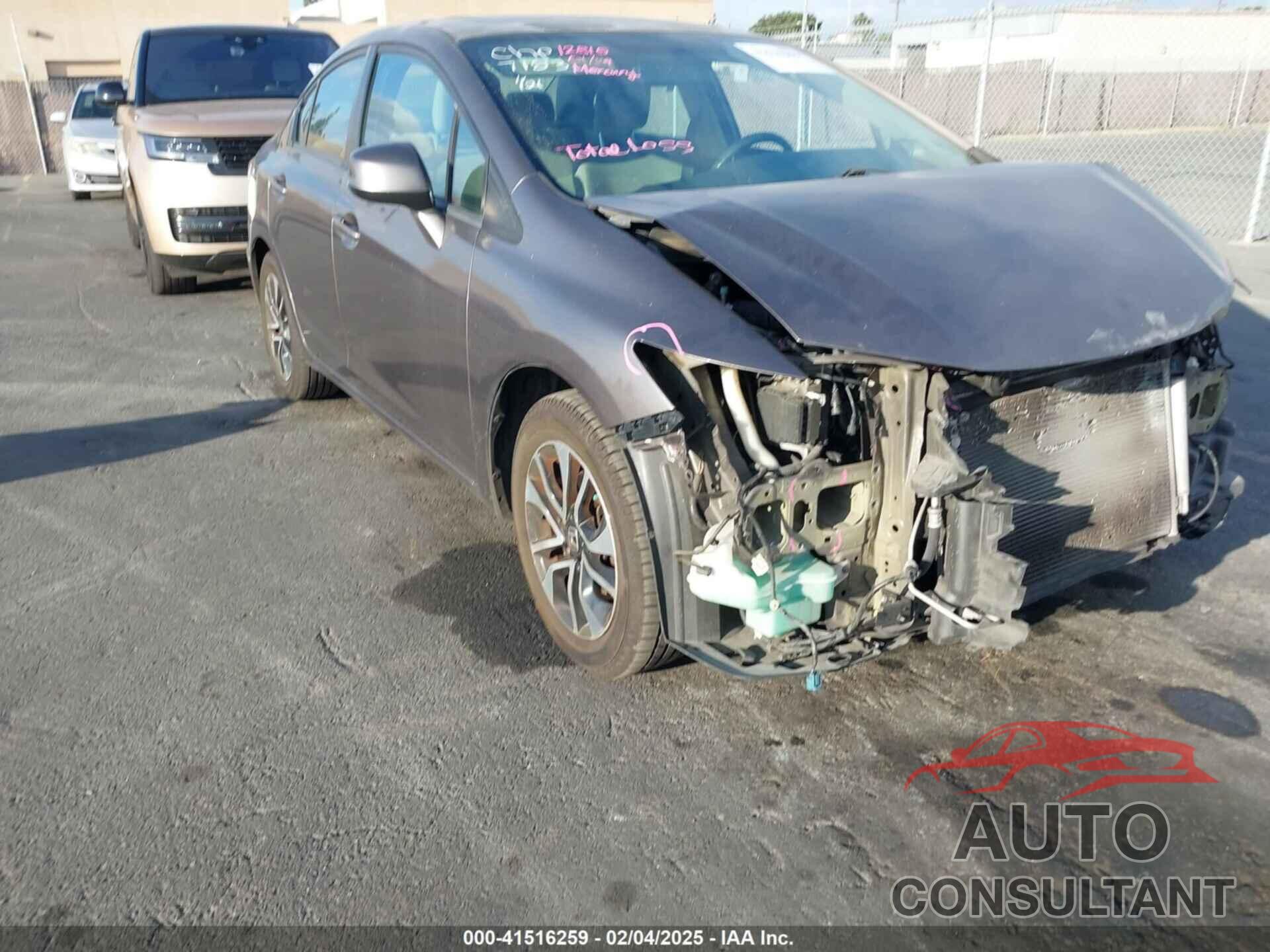 HONDA CIVIC 2013 - 2HGFB2F86DH530182