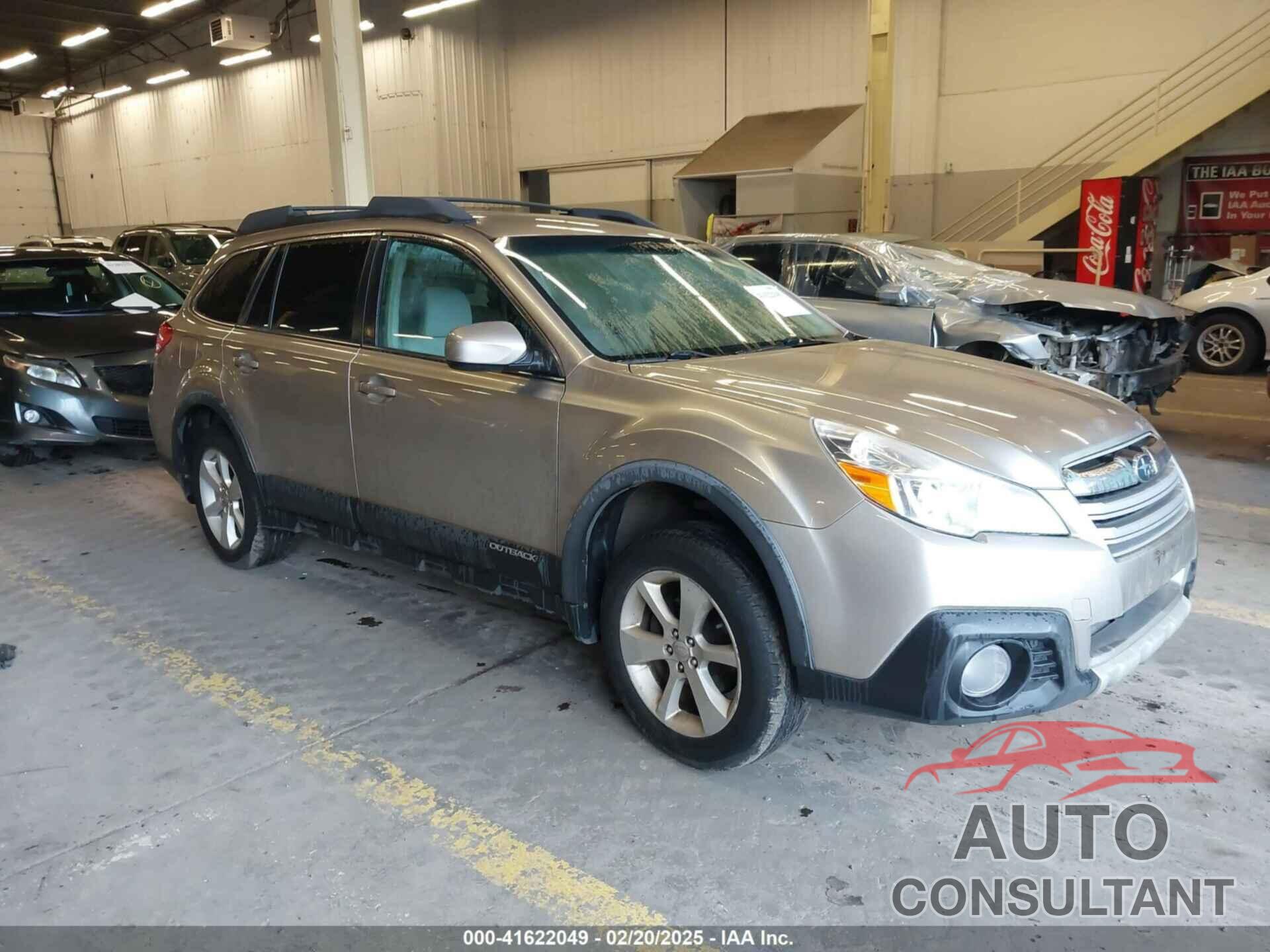 SUBARU OUTBACK 2014 - 4S4BRBCC6E3323986