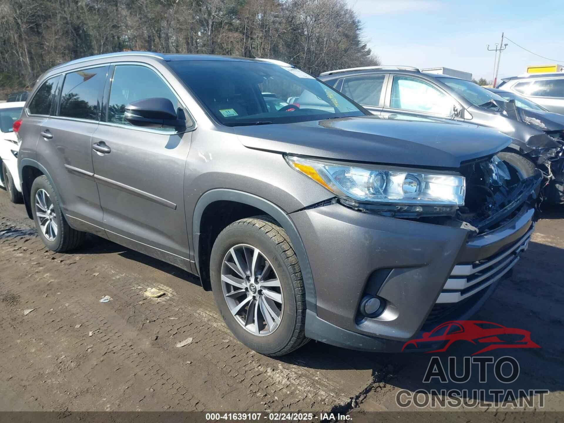 TOYOTA HIGHLANDER 2017 - 5TDJZRFH9HS410378