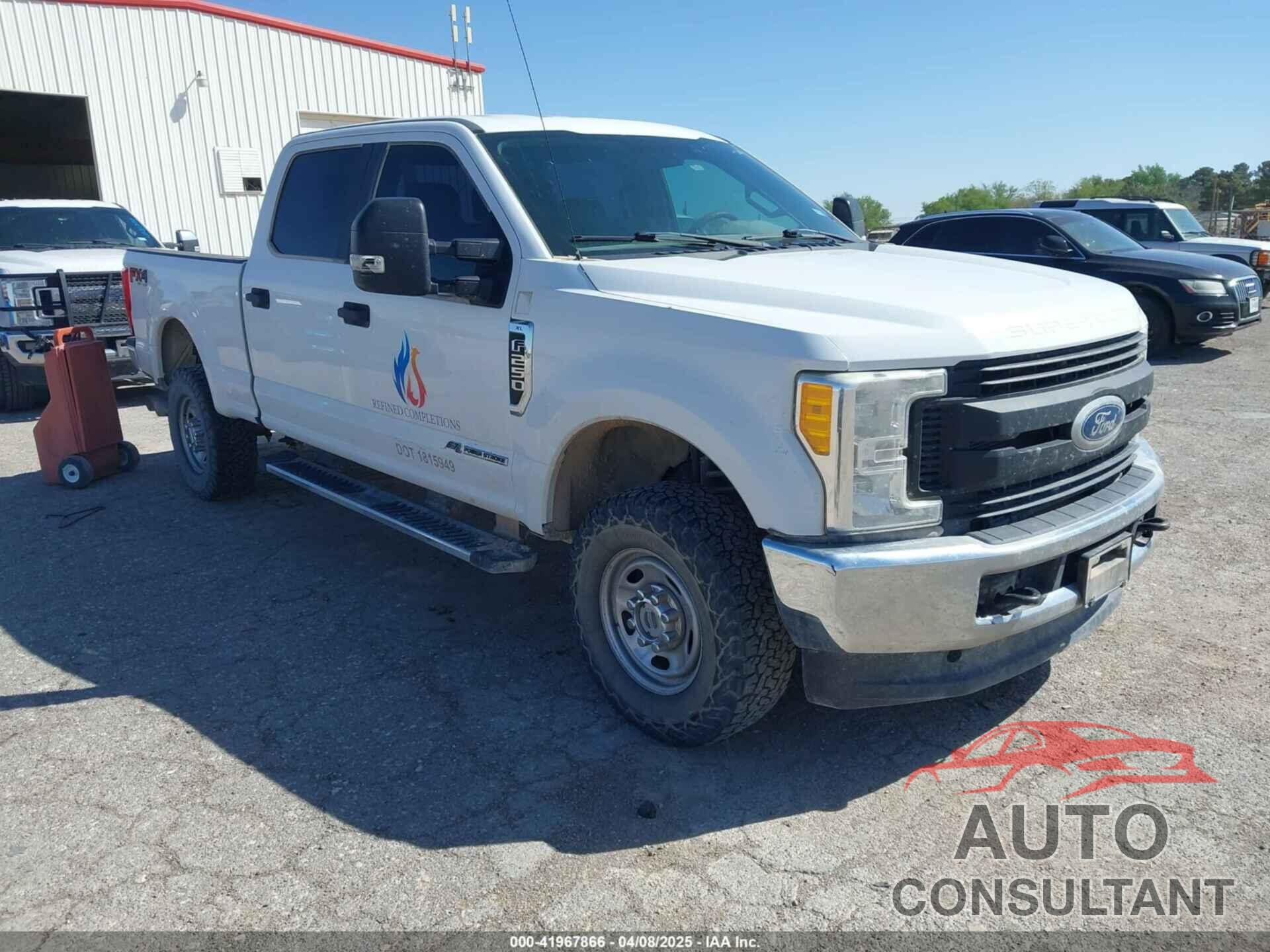 FORD F-250 2017 - 1FT7W2BT8HEF21840