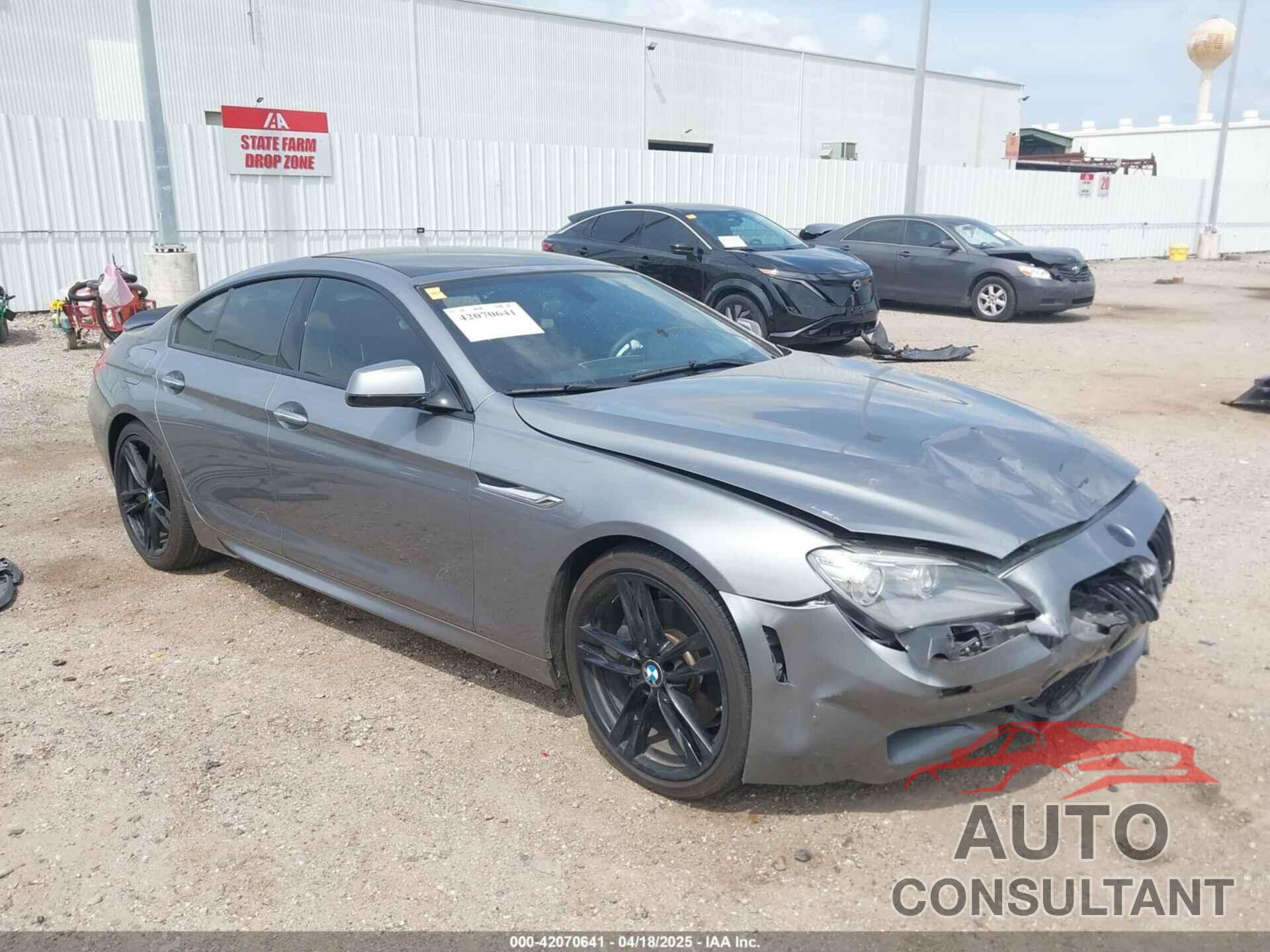 BMW 650I GRAN COUPE 2014 - WBA6B2C55ED128934