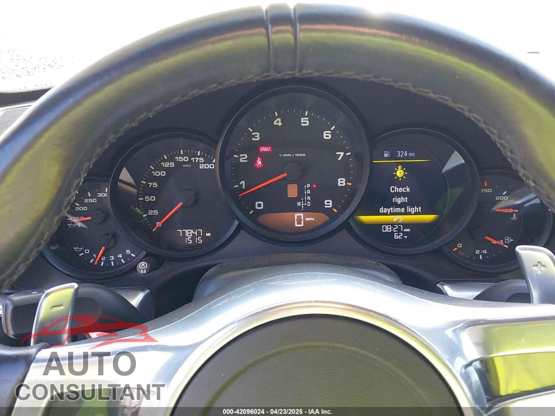 PORSCHE 911 2013 - WP0CA2A90DS141275