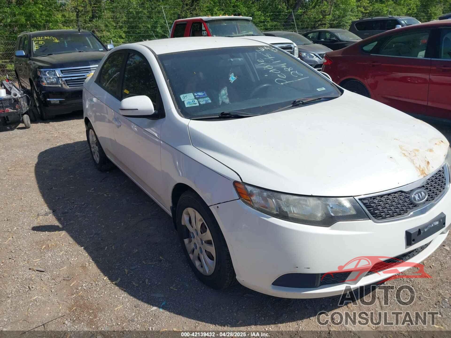 KIA FORTE 2012 - KNAFU4A23C5522471
