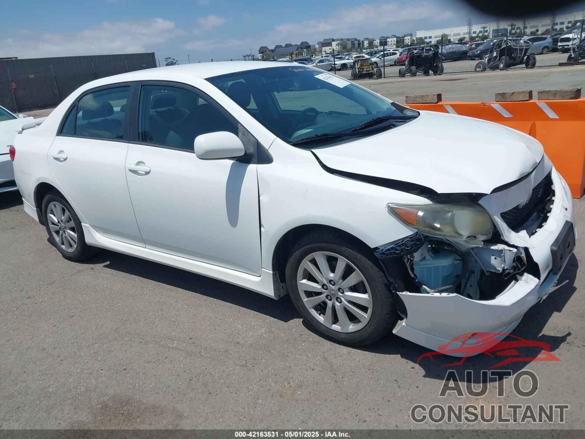 TOYOTA COROLLA 2010 - 2T1BU4EE0AC412693